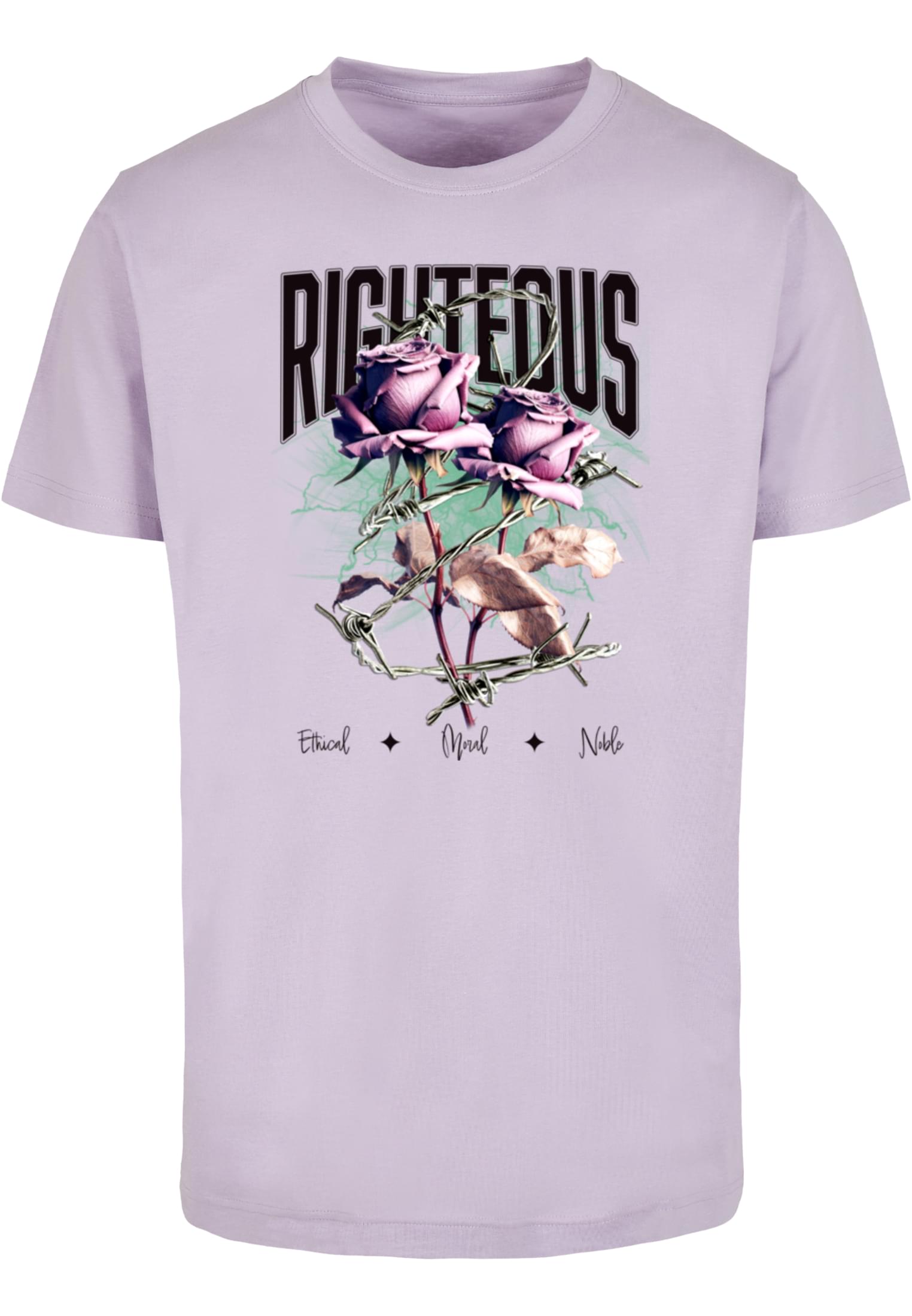 Righteous Roses Tee lilac XXL - workoutbrands.com