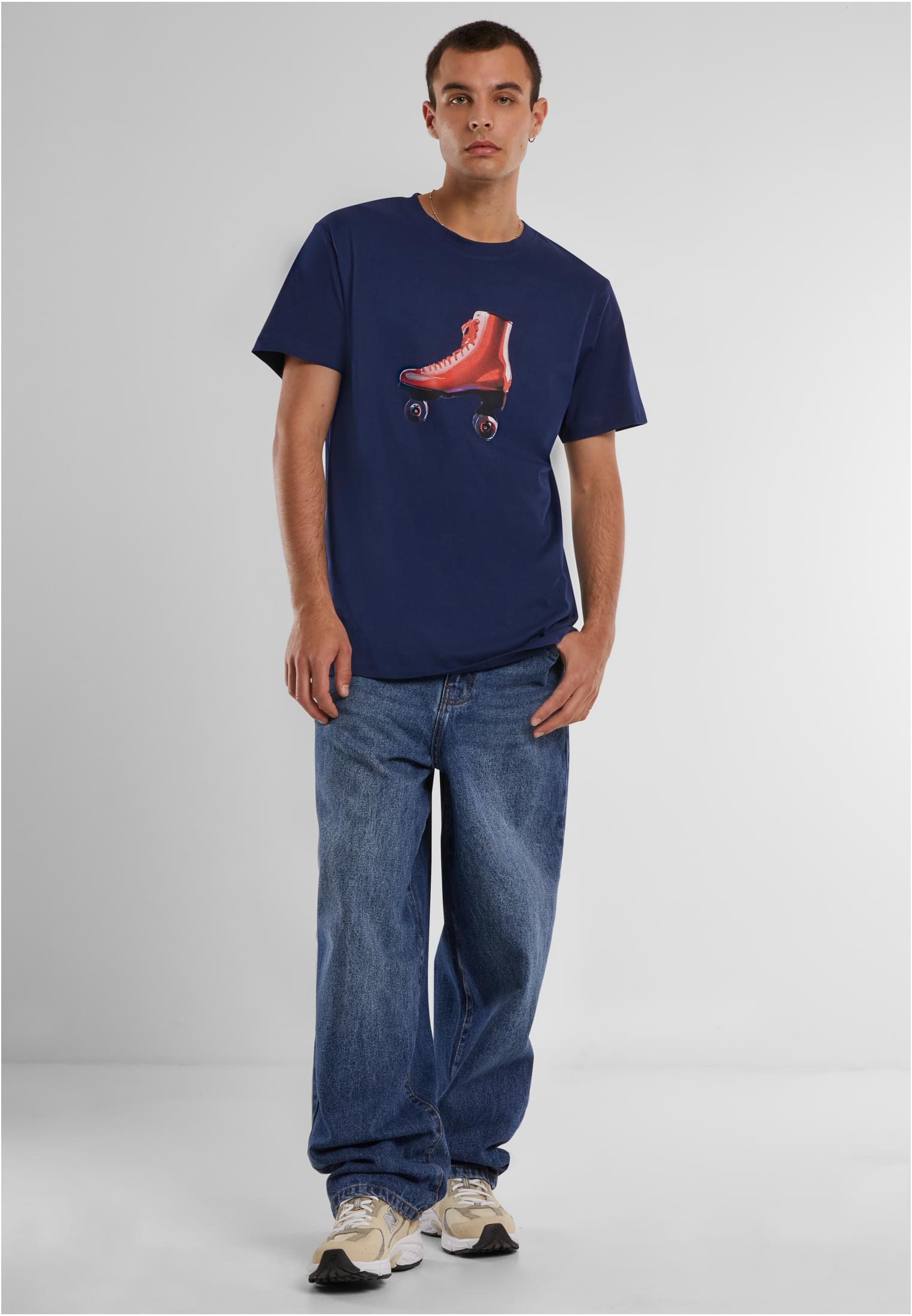 Roller Tee light navy XXL - workoutbrands.com