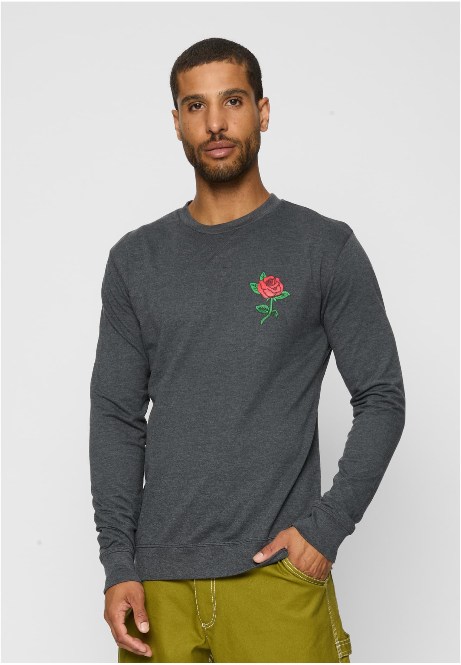 Rose Crewneck darksand XS - workoutbrands.com