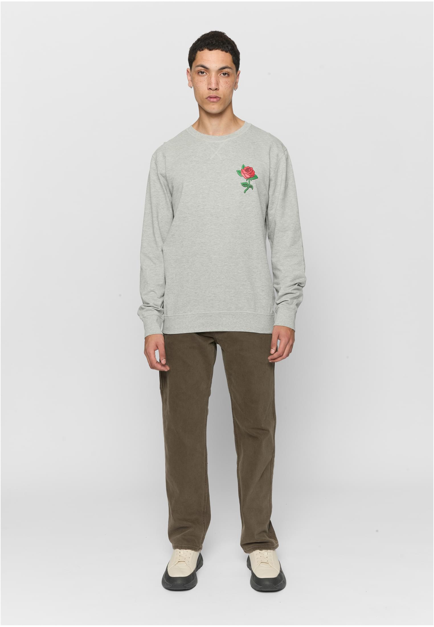 Rose Crewneck darksand XS - workoutbrands.com