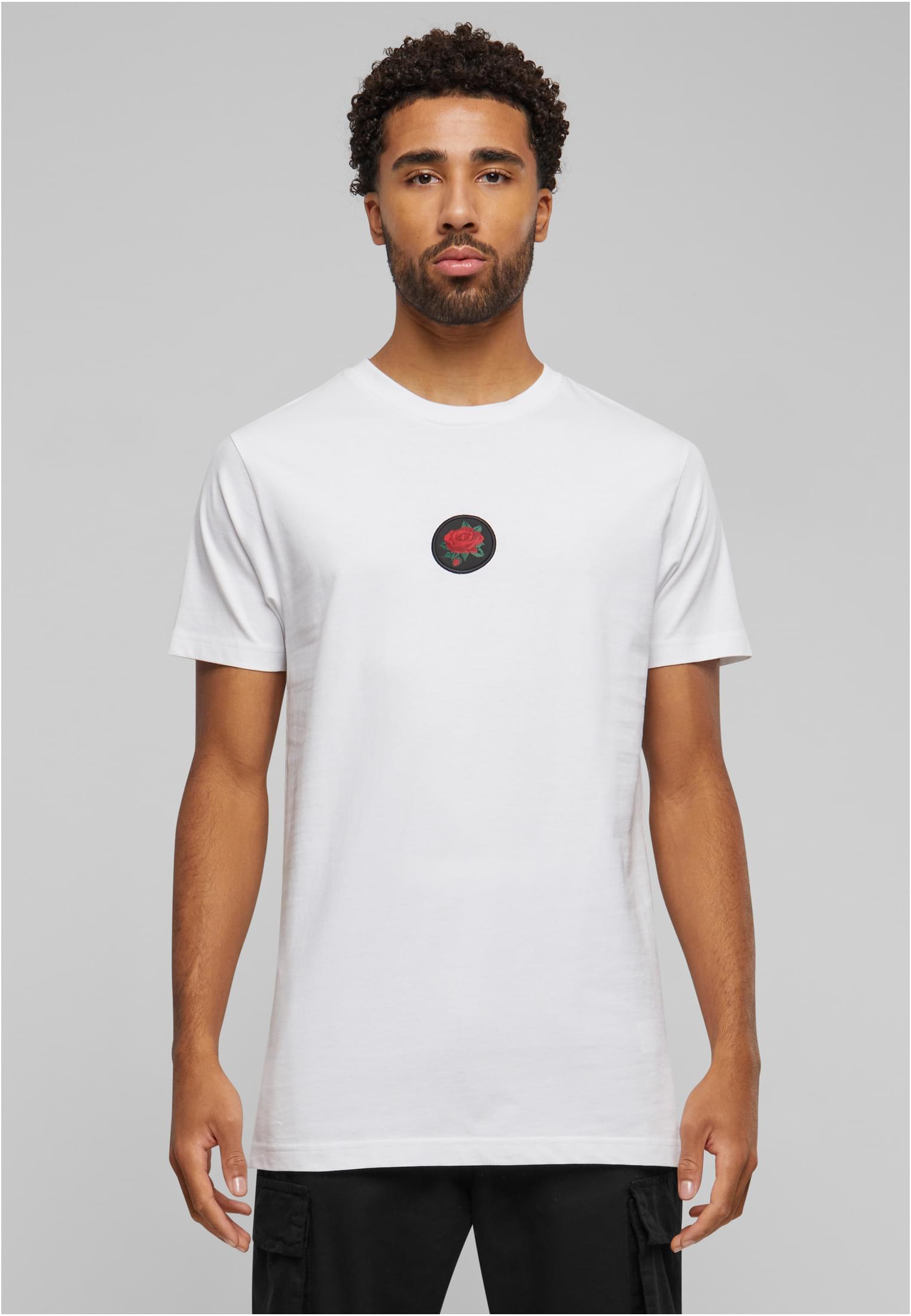 Rose Patch Tee white XXL - workoutbrands.com