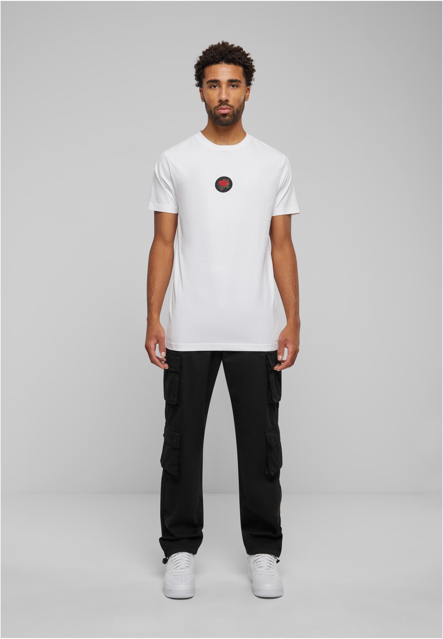 Rose Patch Tee white XXL - workoutbrands.com