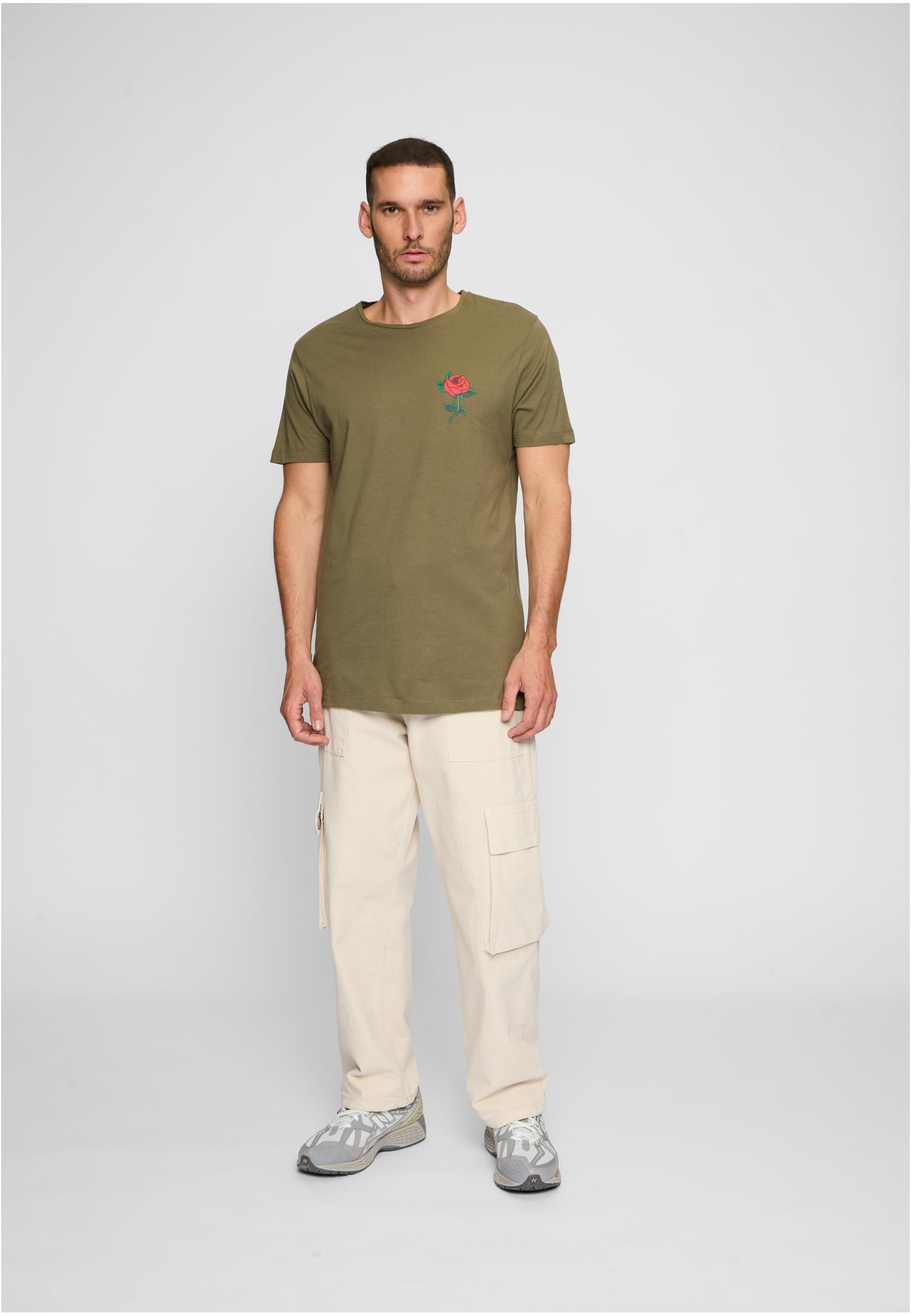 Rose Tee heather grey XXL - workoutbrands.com