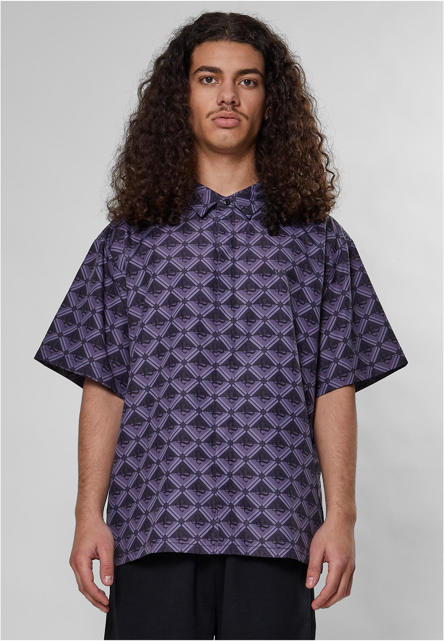 Sense All Over Monogram Print Shirt