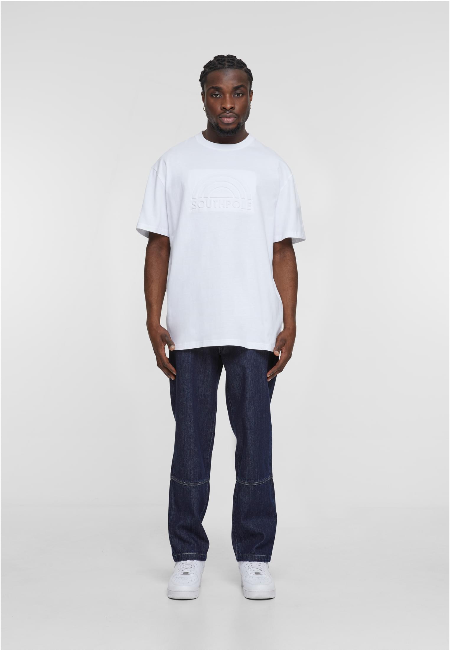 SP Heat Embossed Denim Pants