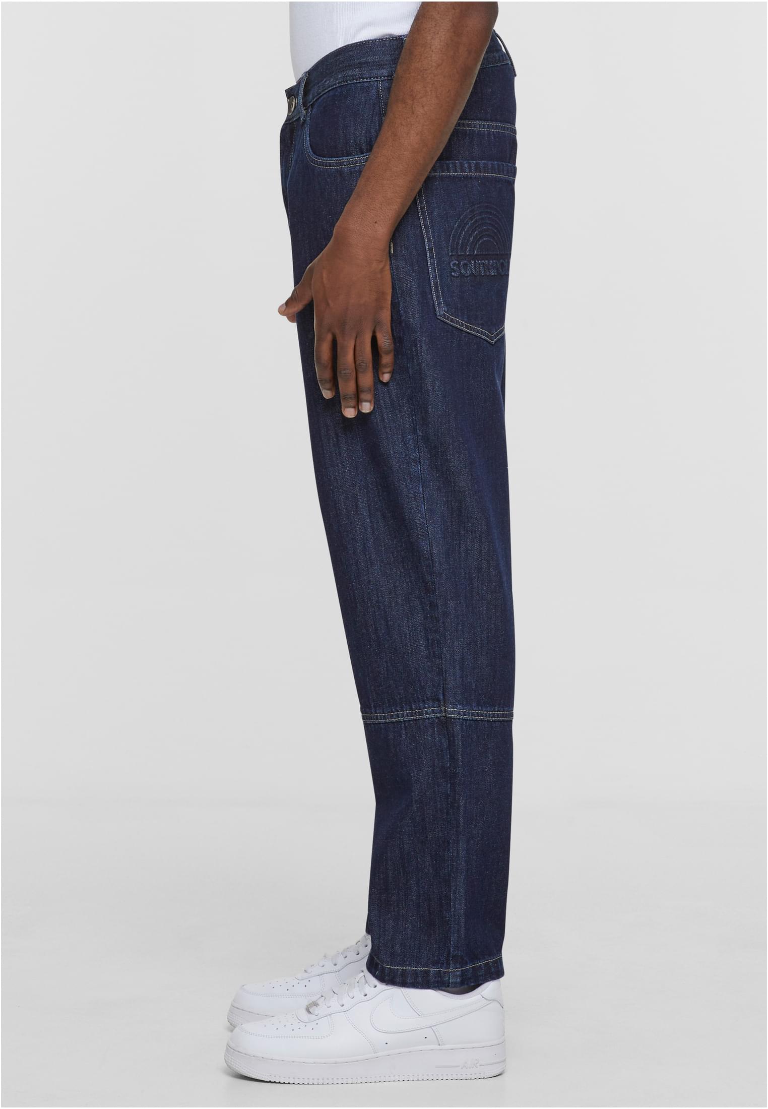 SP Heat Embossed Denim Pants