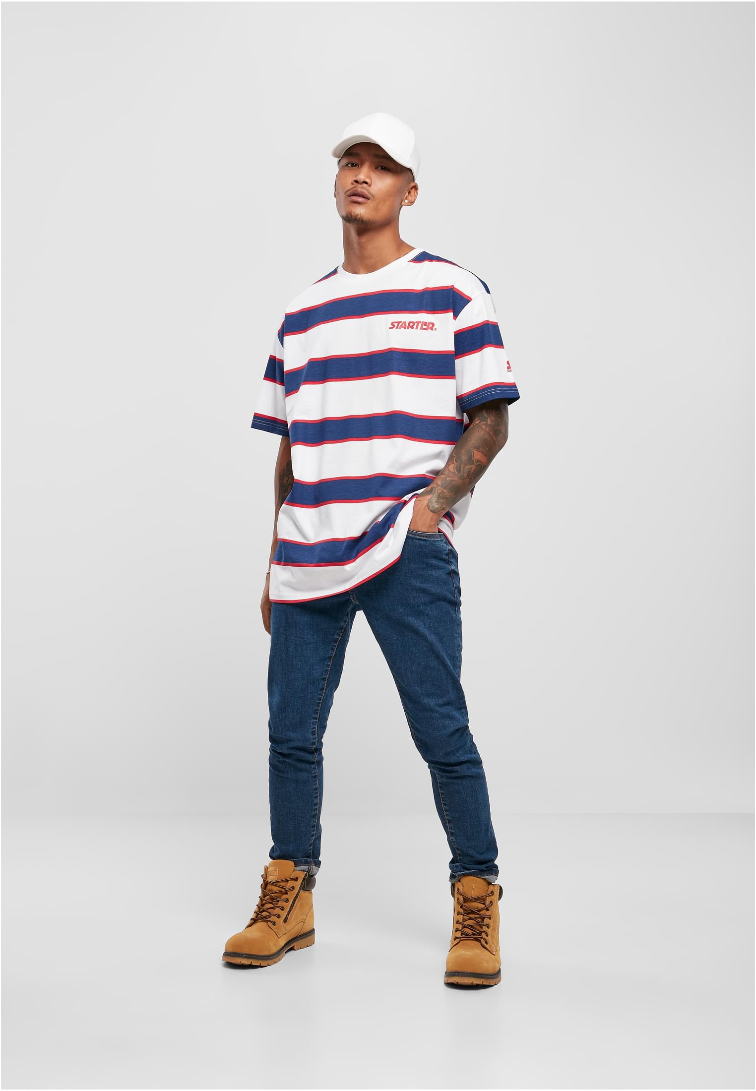 SBL Starter Logo Striped Tee