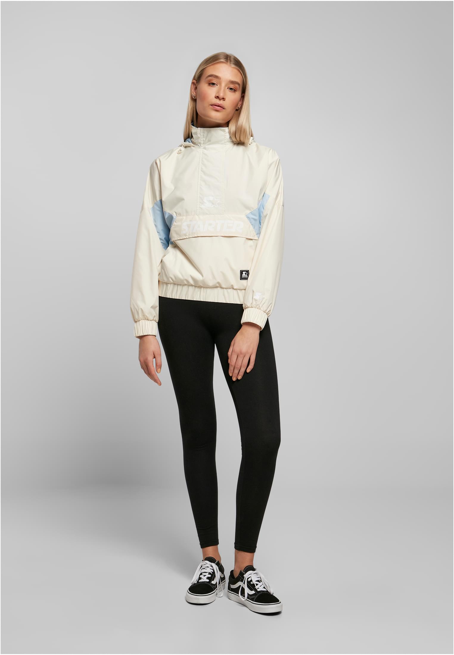 Giacca a vento SBL Starter Colorblock con mezza zip