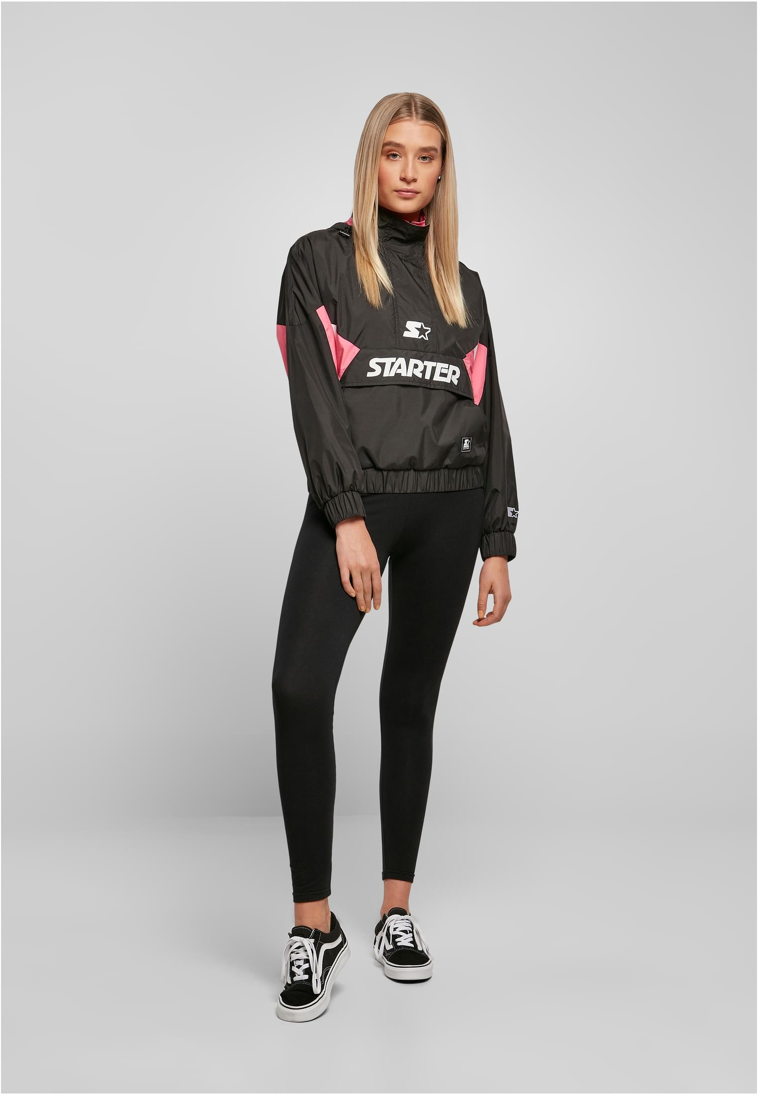 Giacca a vento SBL Starter Colorblock con mezza zip