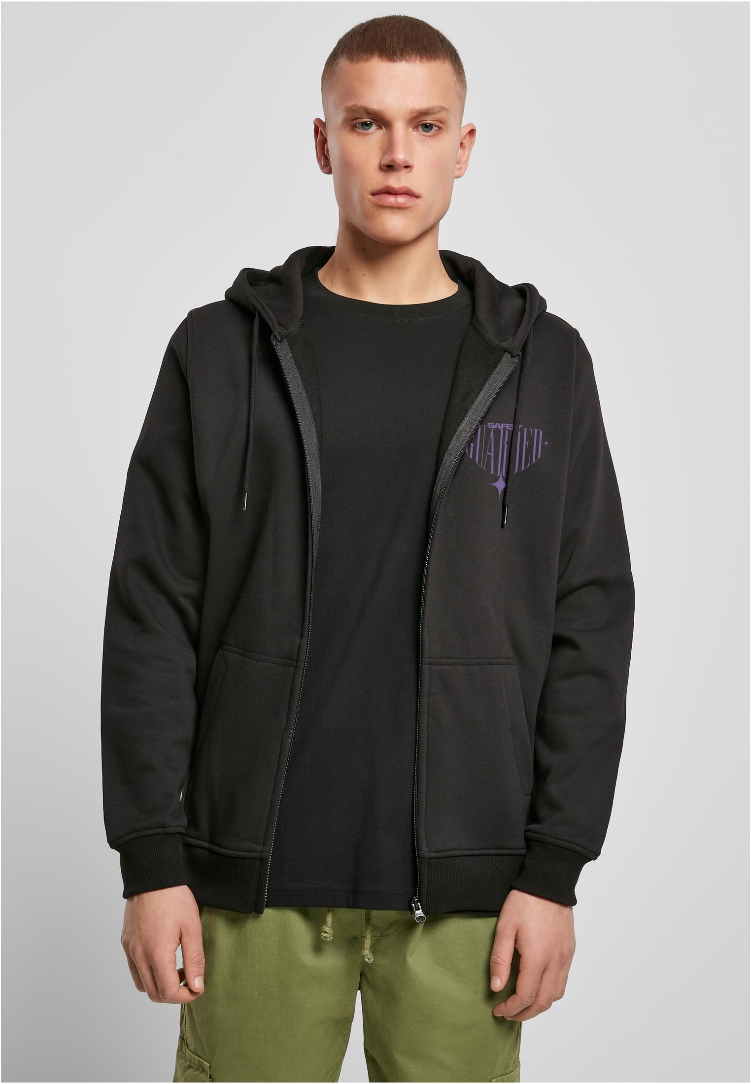 Safely Guarded Heavy Zip Hoody black XXL - workoutbrands.com
