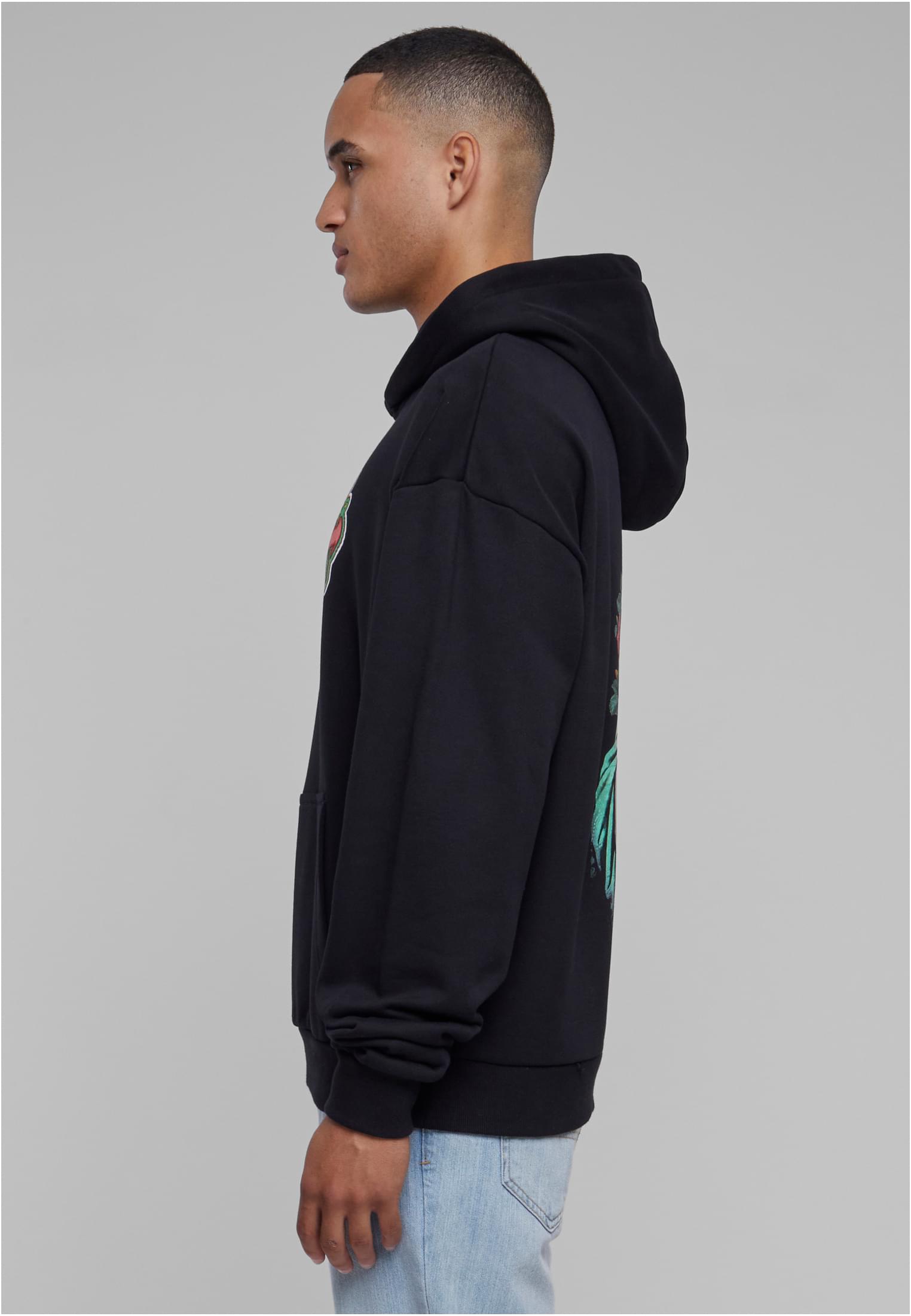 Santa Monica Heavy Oversize Hoody black XXL - workoutbrands.com