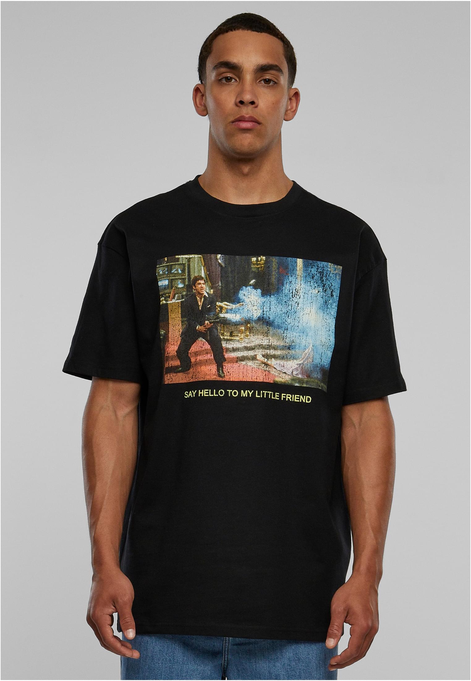 Scarface Little Friend Oversize Tee black XXL - workoutbrands.com