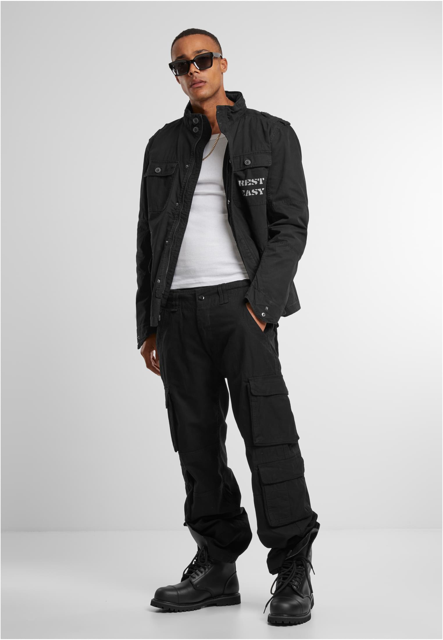 See You Soon Britannia Jacket black XXL - workoutbrands.com