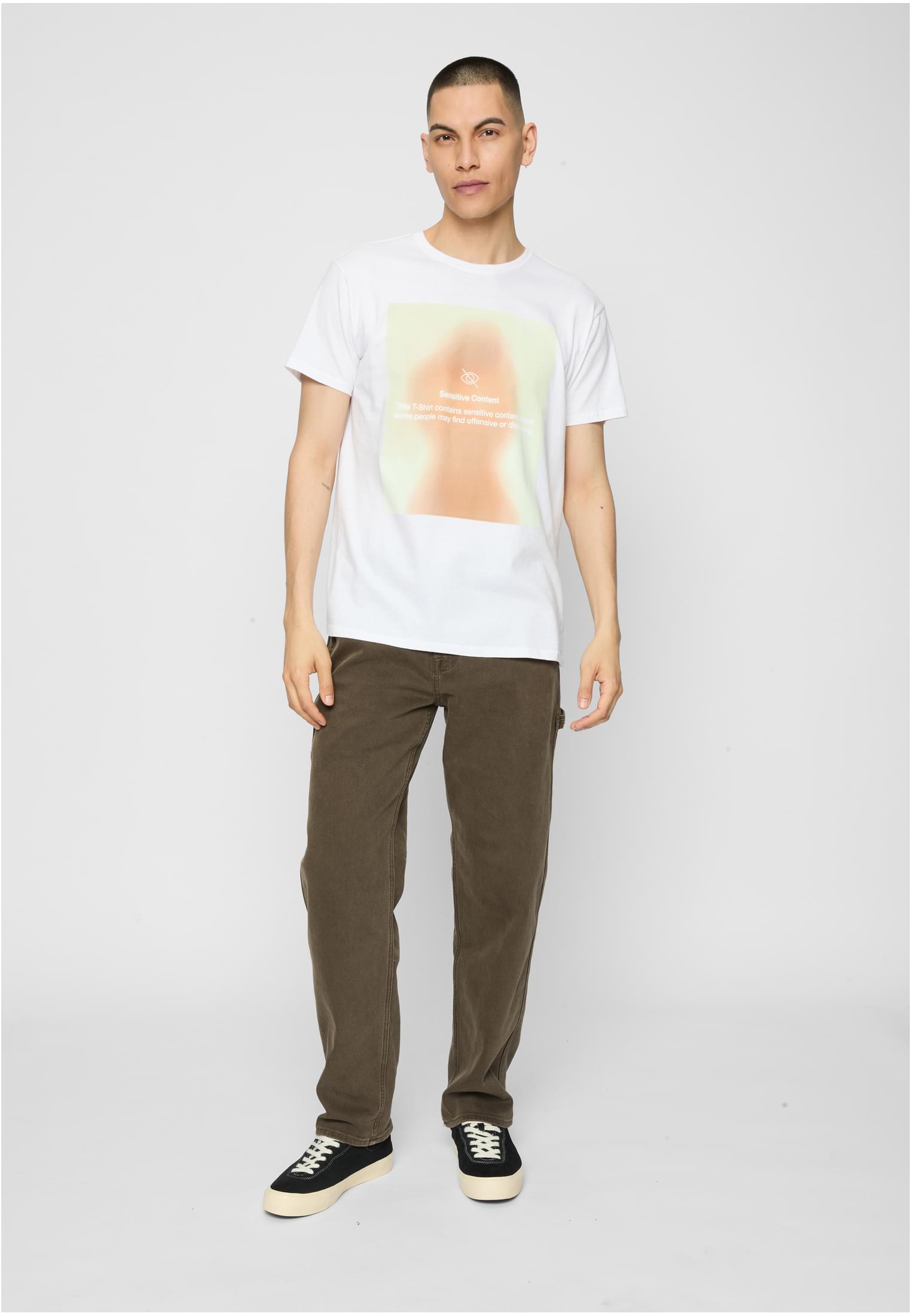 Sensitive Content Tee heather grey XXL - workoutbrands.com