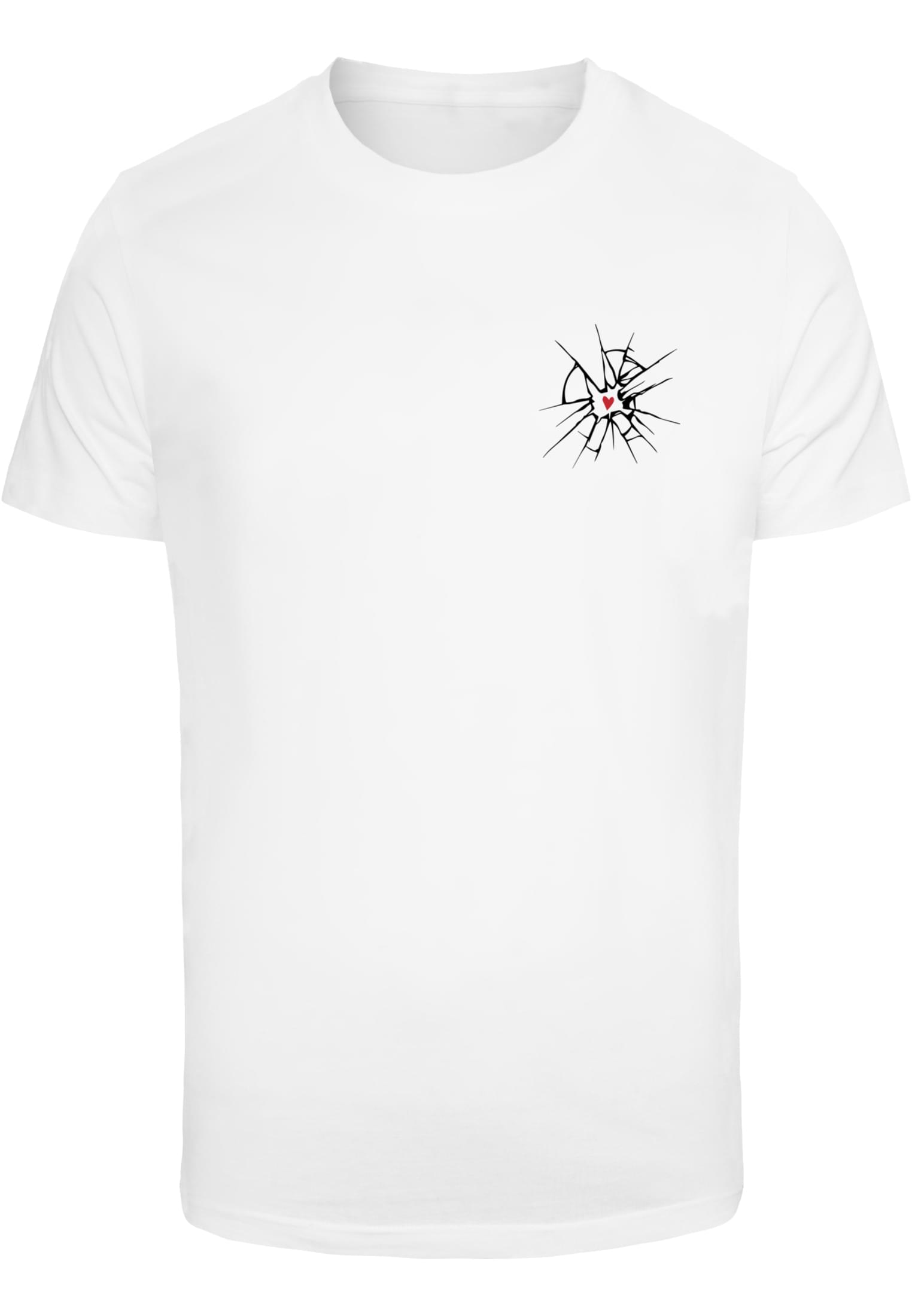 Shattered Glass Tee white XXL - workoutbrands.com