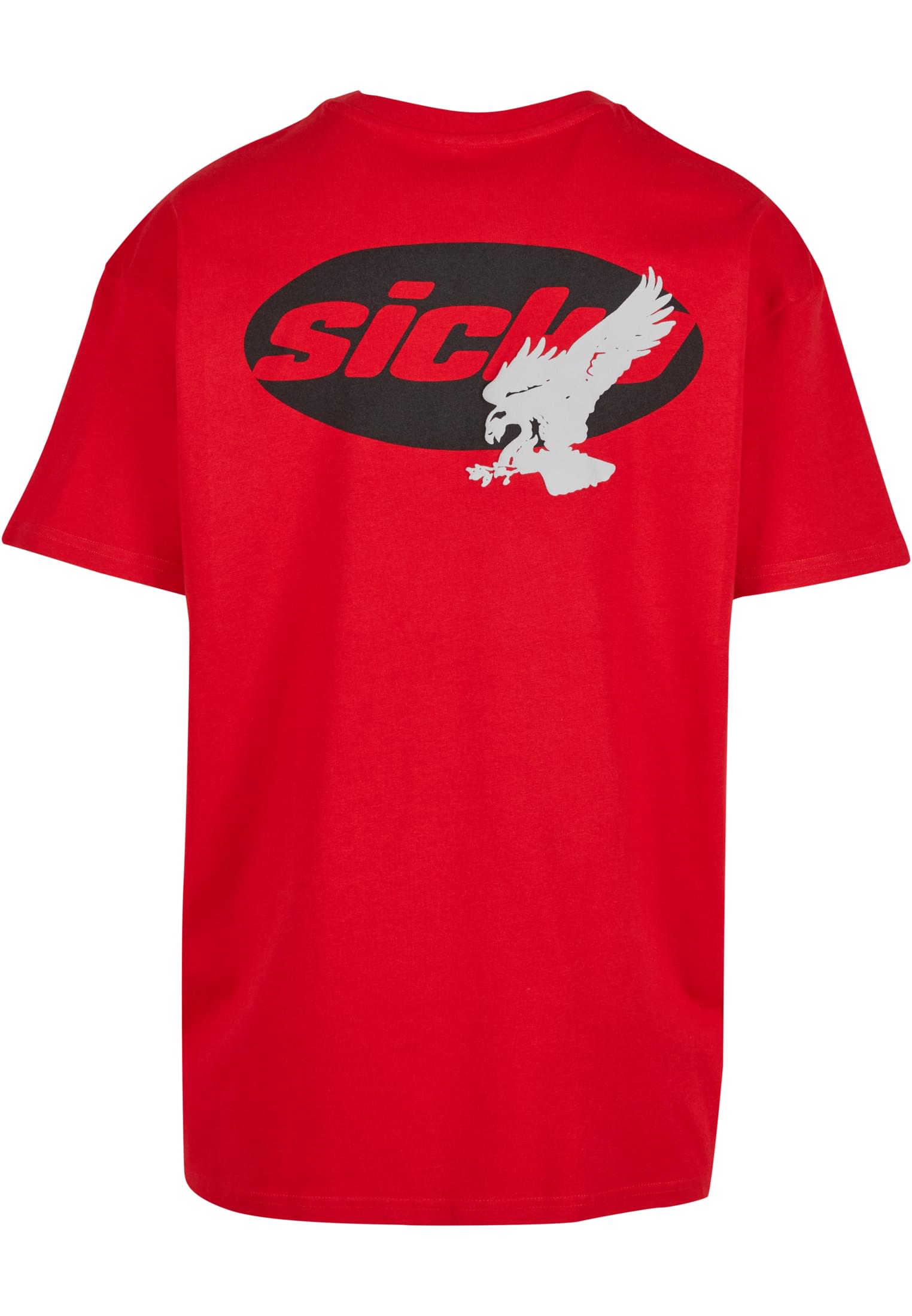 Sick Eagle Heavy Oversize Tee cityred XXL - workoutbrands.com