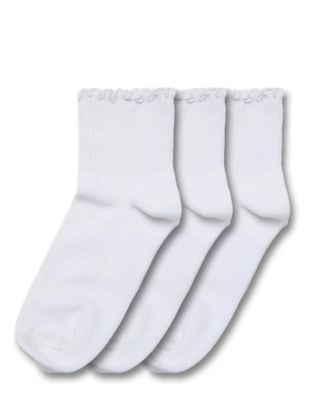 UC Ruffle Socks 3-Pack