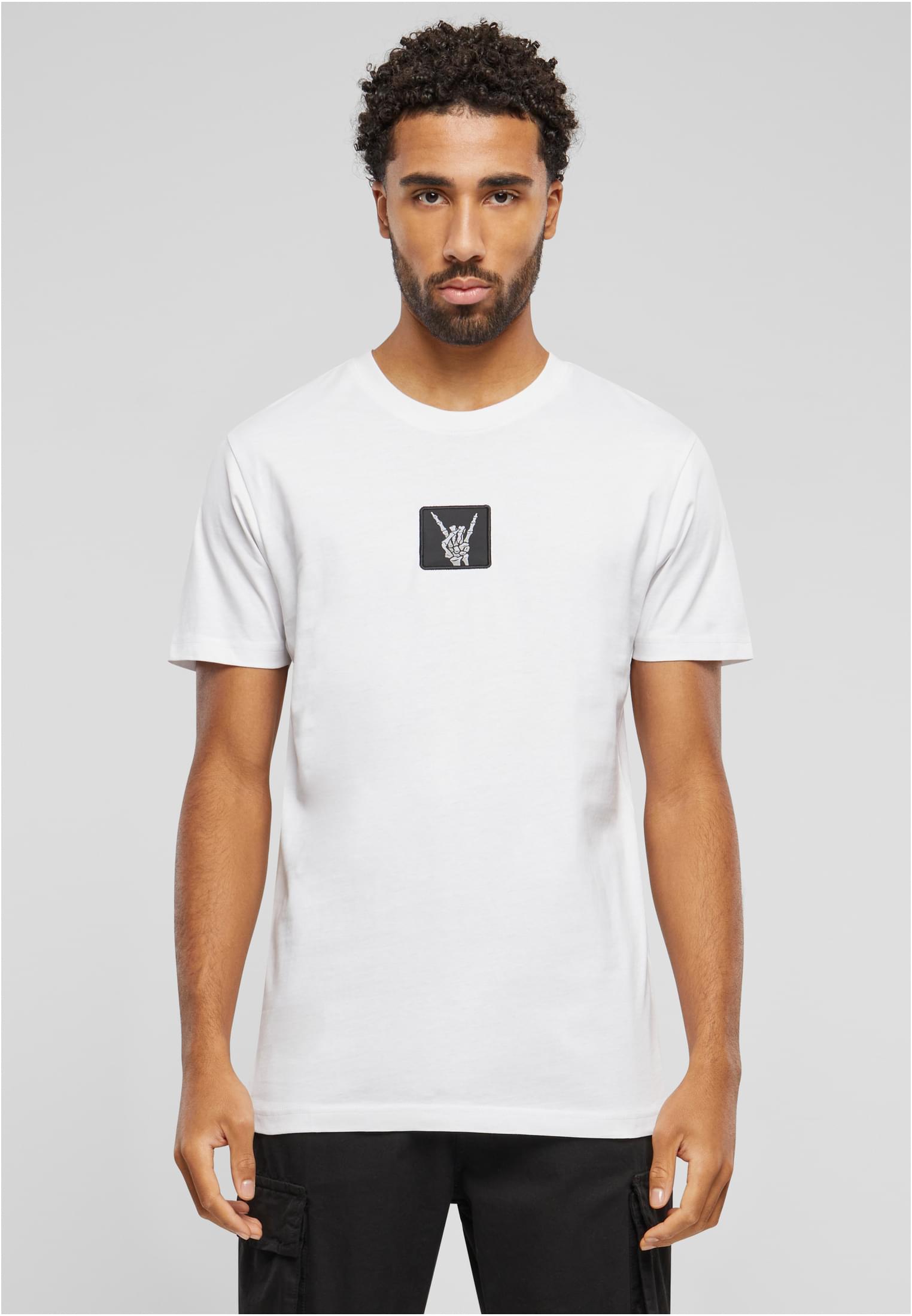 Skelett Patch Tee white XXL - workoutbrands.com