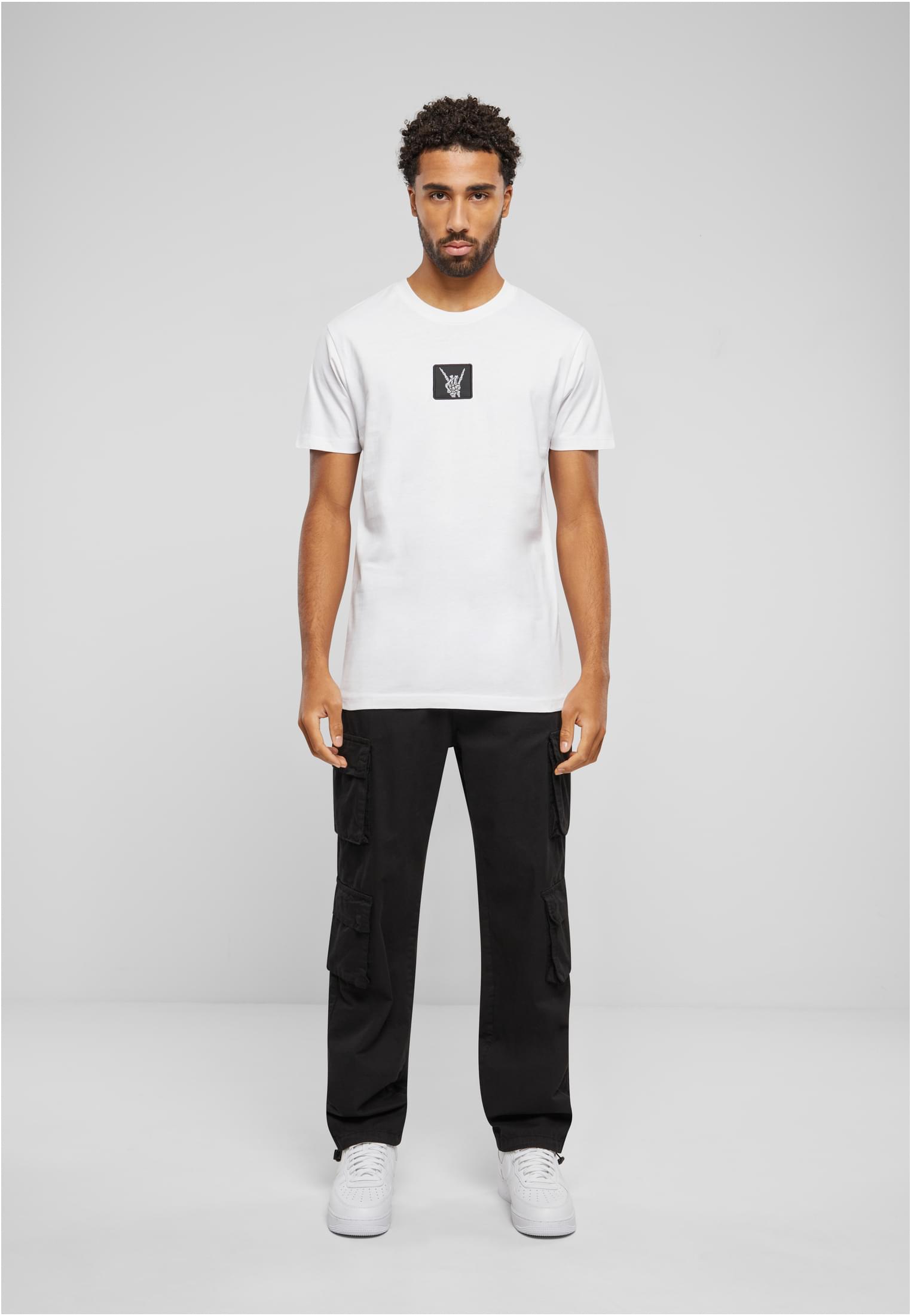 Skelett Patch Tee white XXL - workoutbrands.com