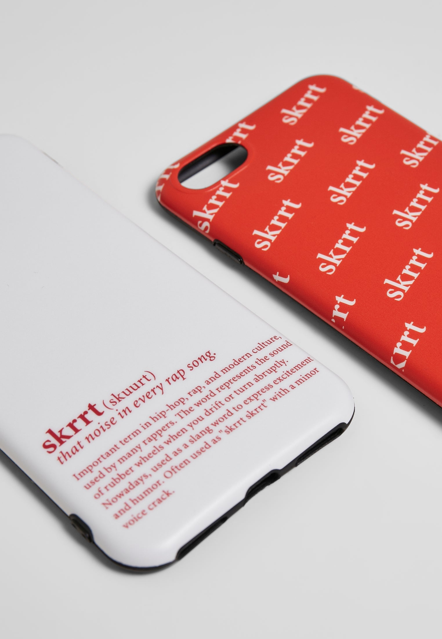 Skrrt I Phone 6/7/8 Phone Case Set white/red one size - workoutbrands.com