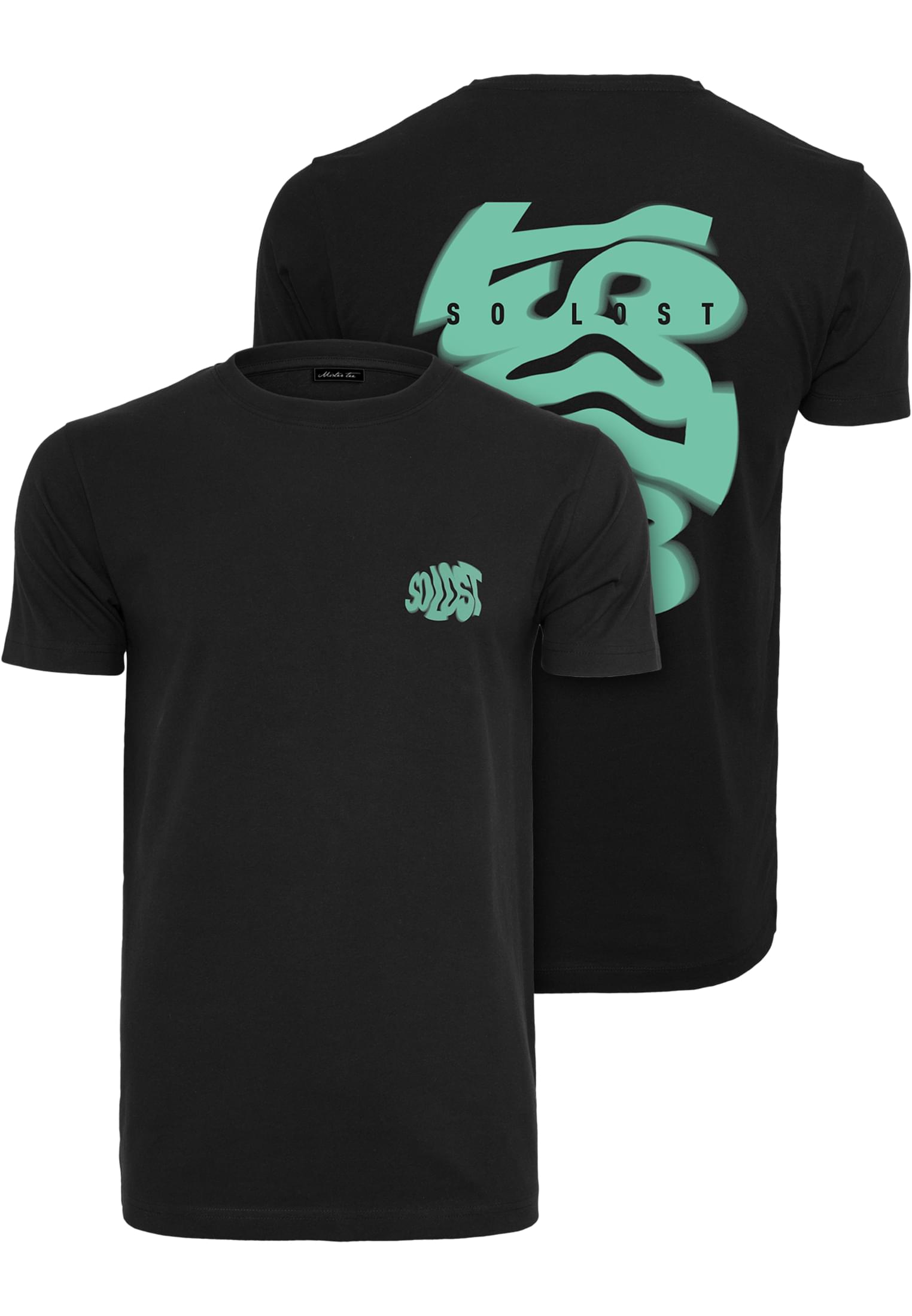 So Lost Tee black XXL - workoutbrands.com