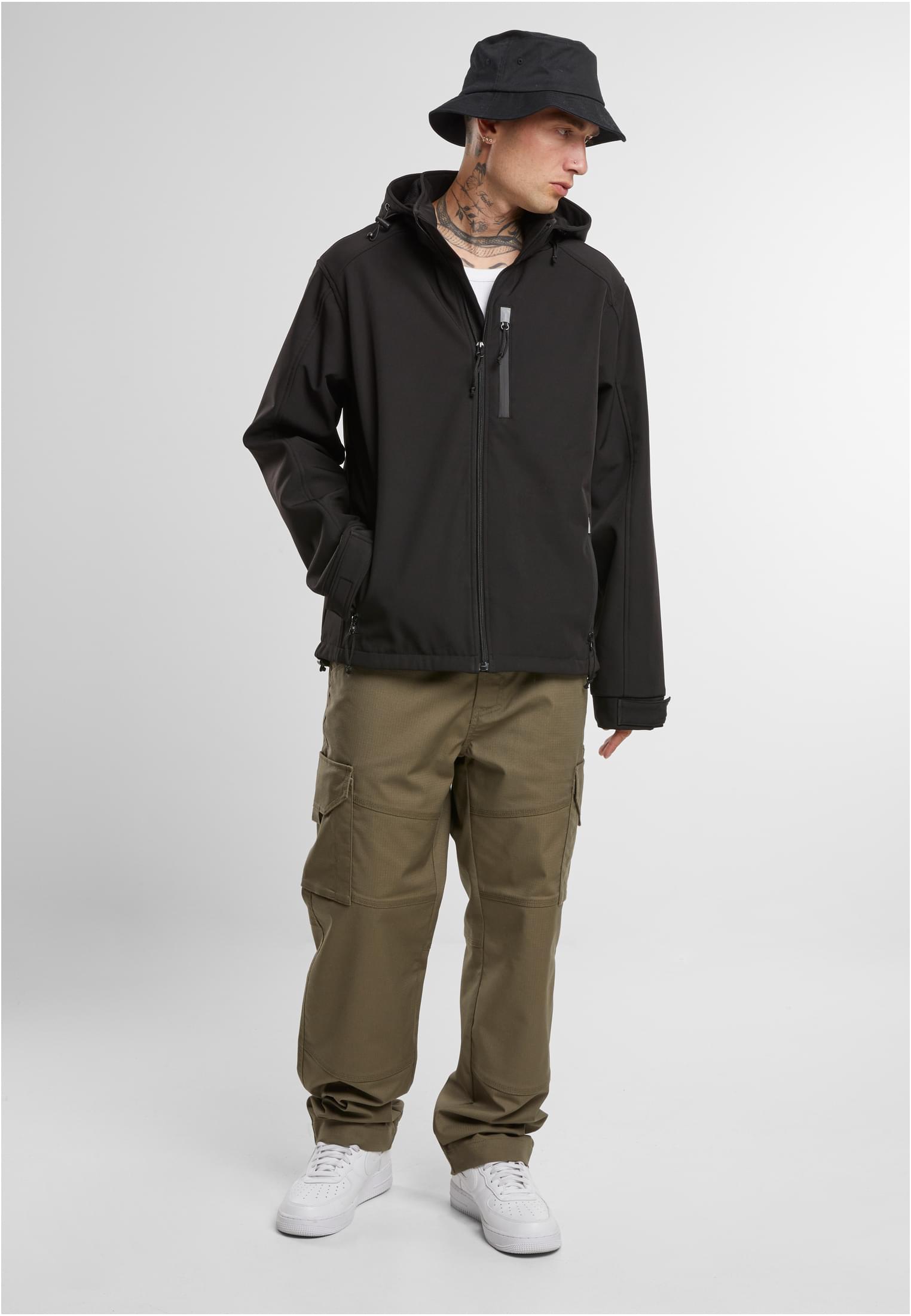 Softshelljacket Hurricane anthracite 7XL - workoutbrands.com