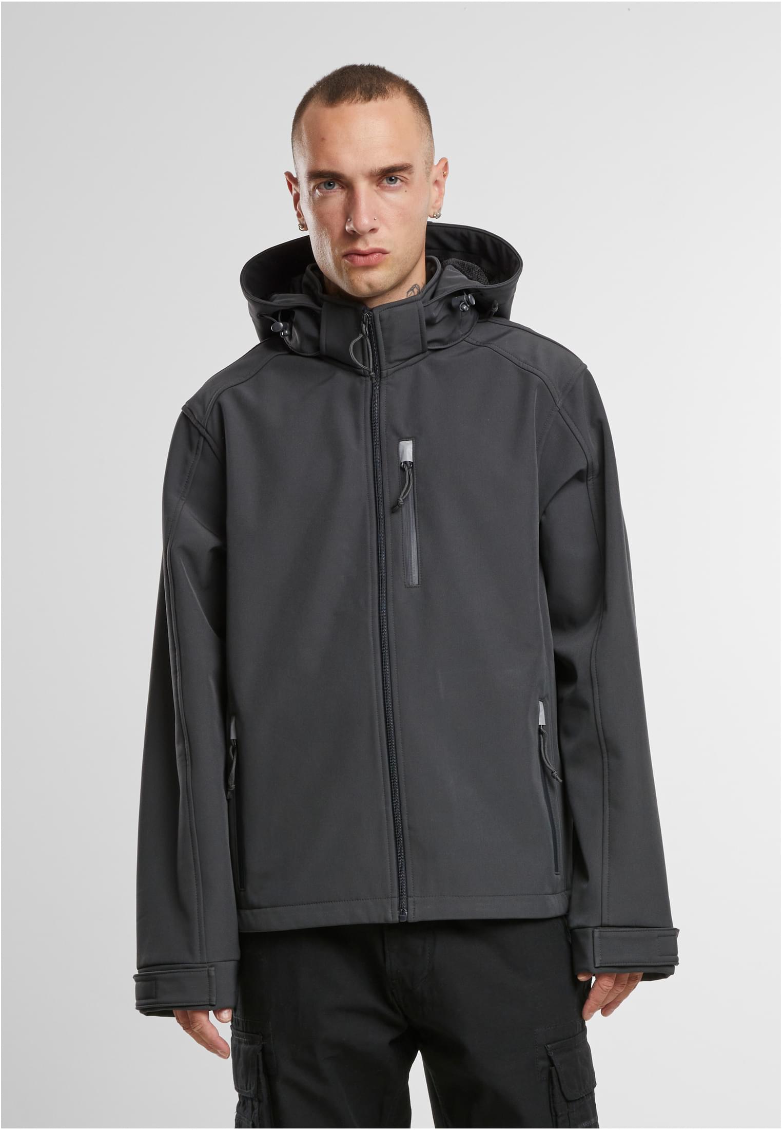 Softshelljacket Hurricane anthracite 7XL - workoutbrands.com