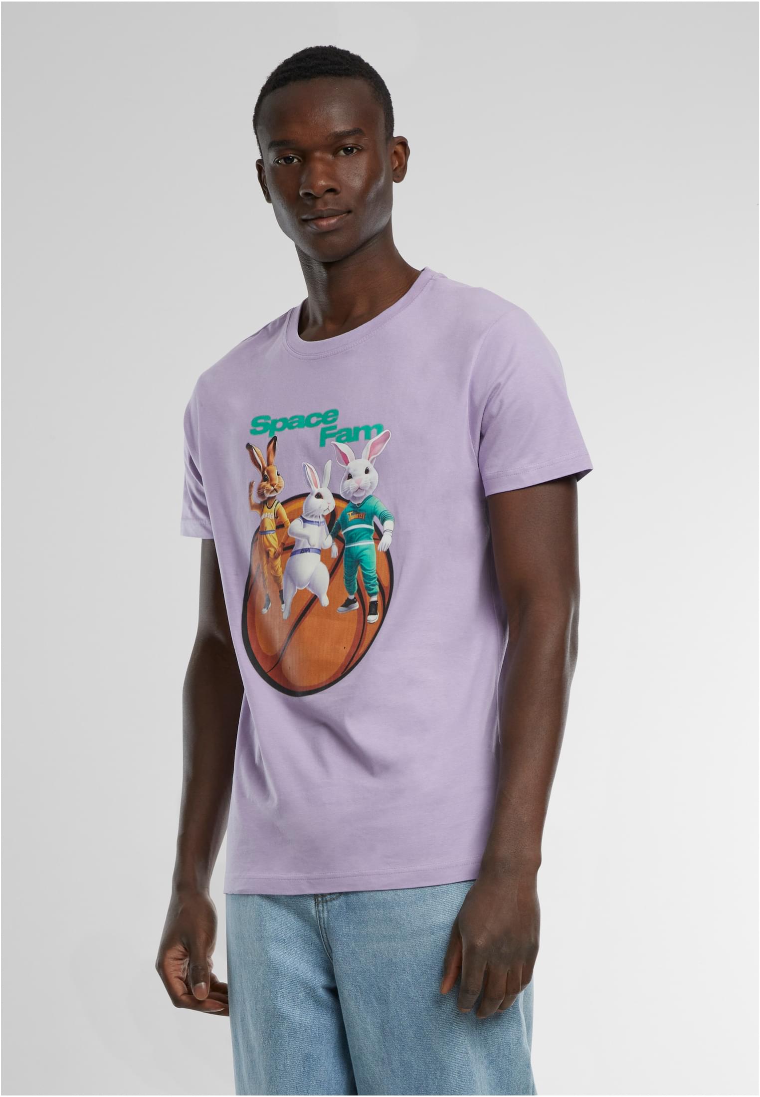 Space Fam Tee lilac XXL - workoutbrands.com