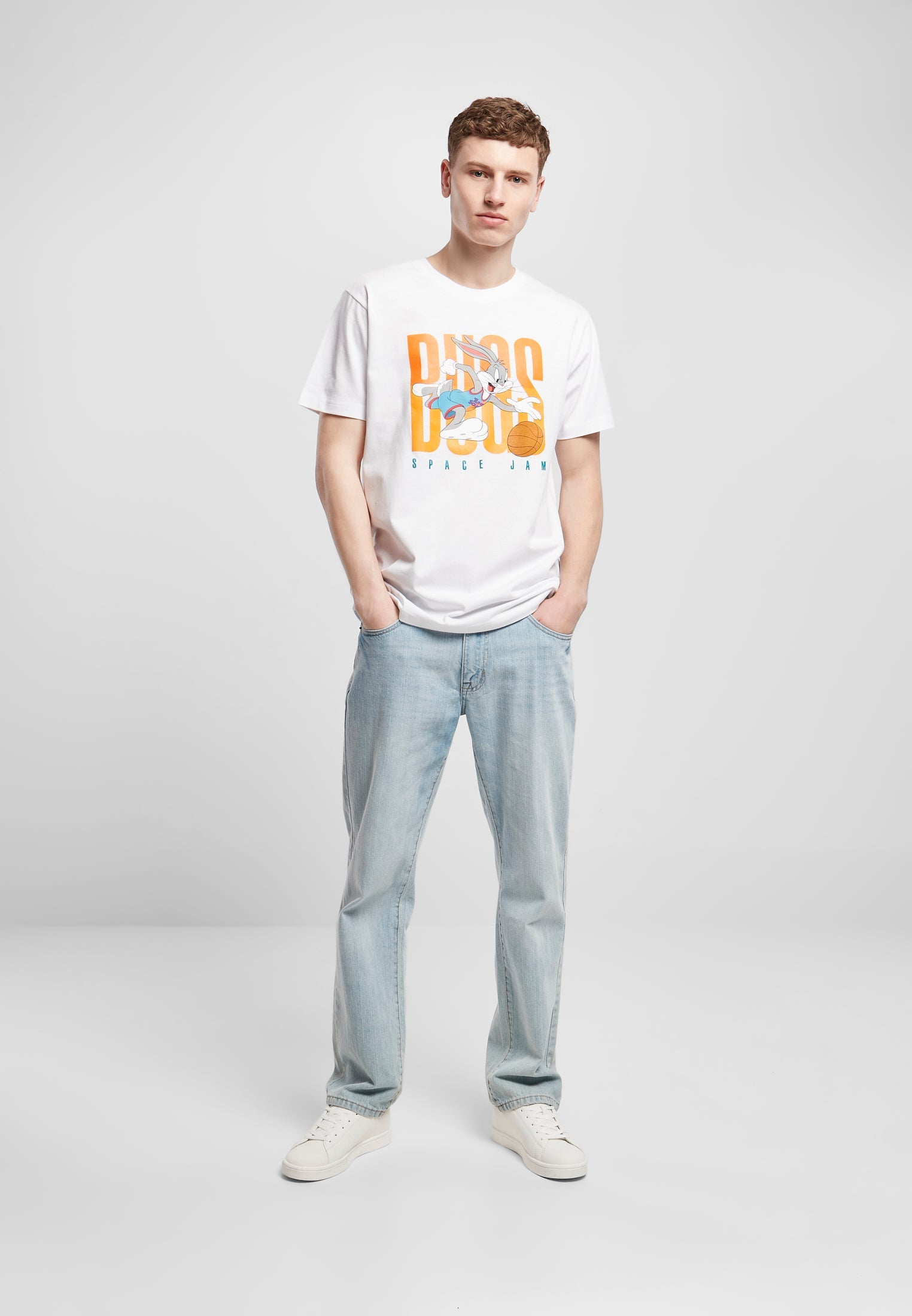 Space Jam Big Bugs Playing Tee white XXL - workoutbrands.com