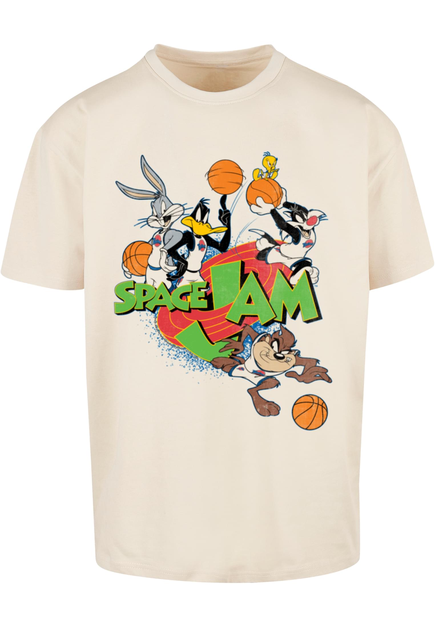 Space Jam Team Oversize Tee sand XXL - workoutbrands.com