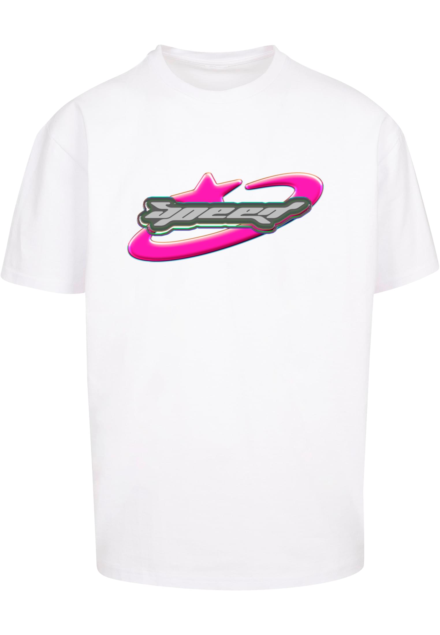Speed Logo Tee white XXL - workoutbrands.com