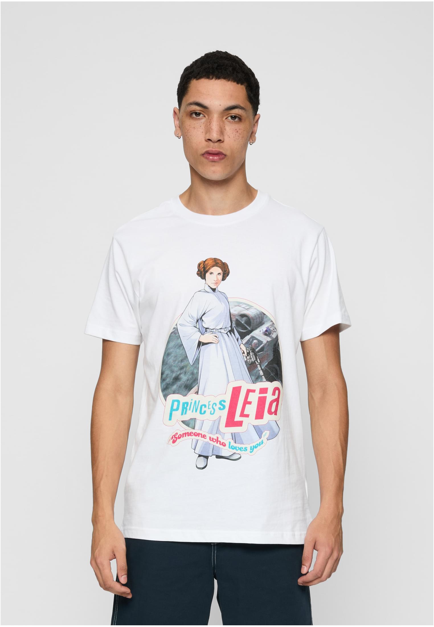 Star Wars Leia Logo Tee white XXL - workoutbrands.com