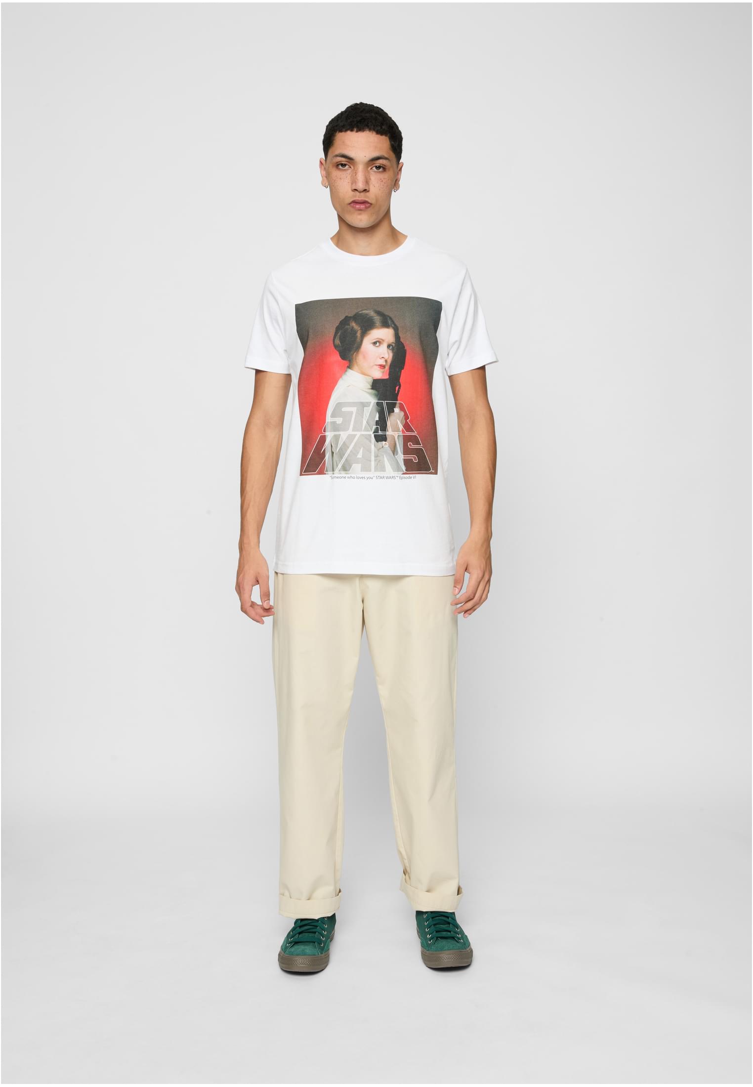 Star Wars Princess Leia Tee white XXL - workoutbrands.com