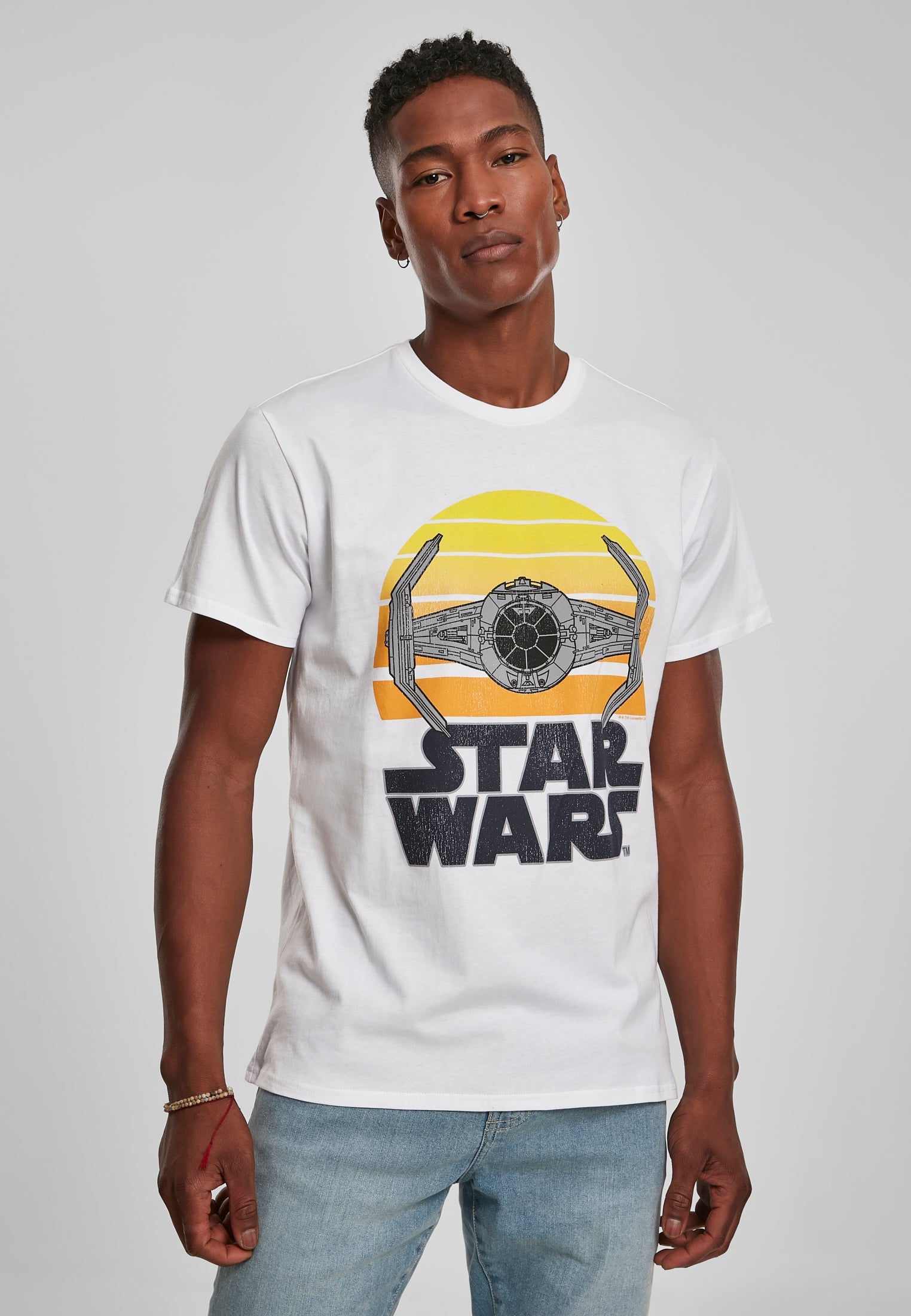 Star Wars Sunset Tee white XXL - workoutbrands.com