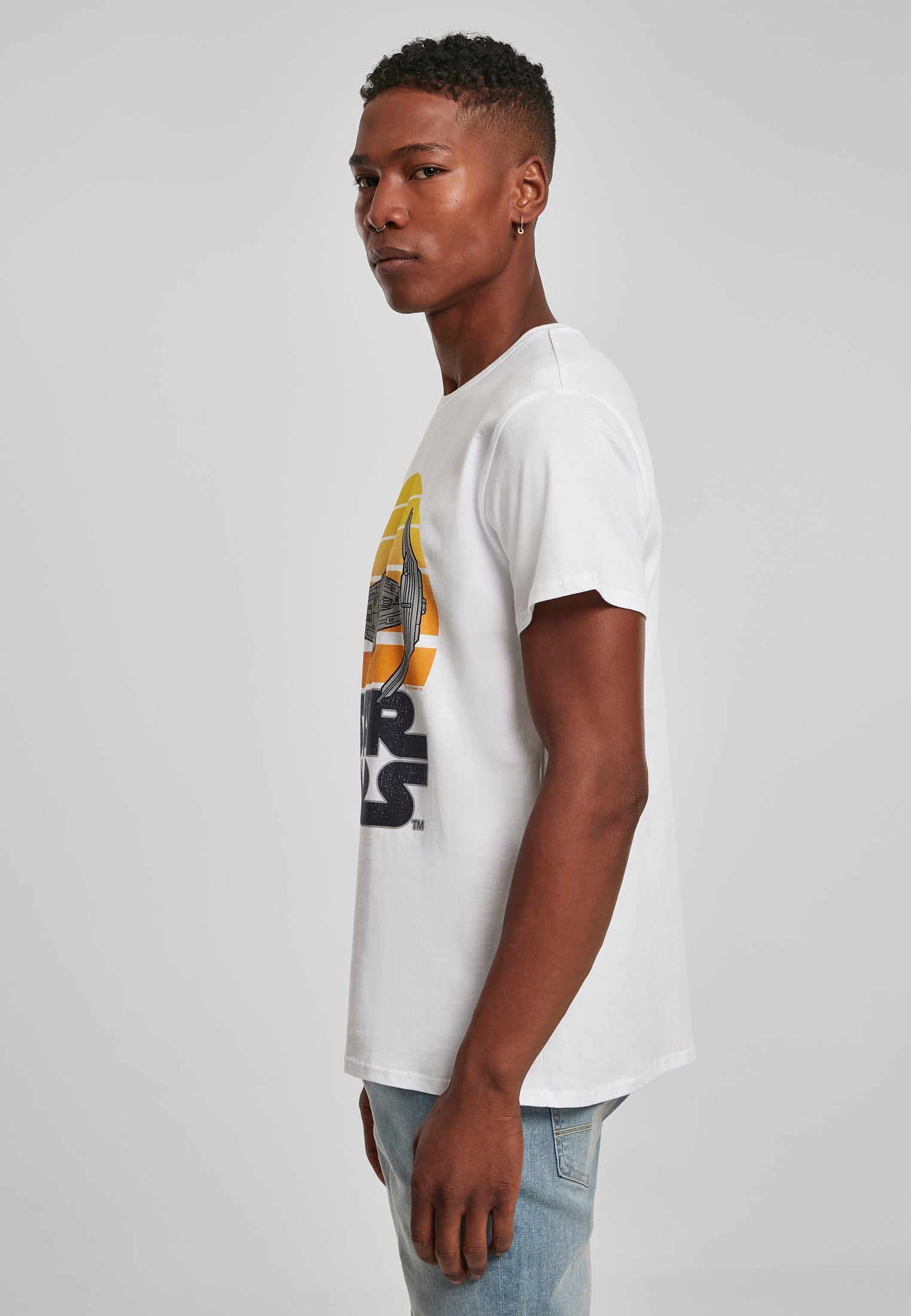 Star Wars Sunset Tee white XXL - workoutbrands.com