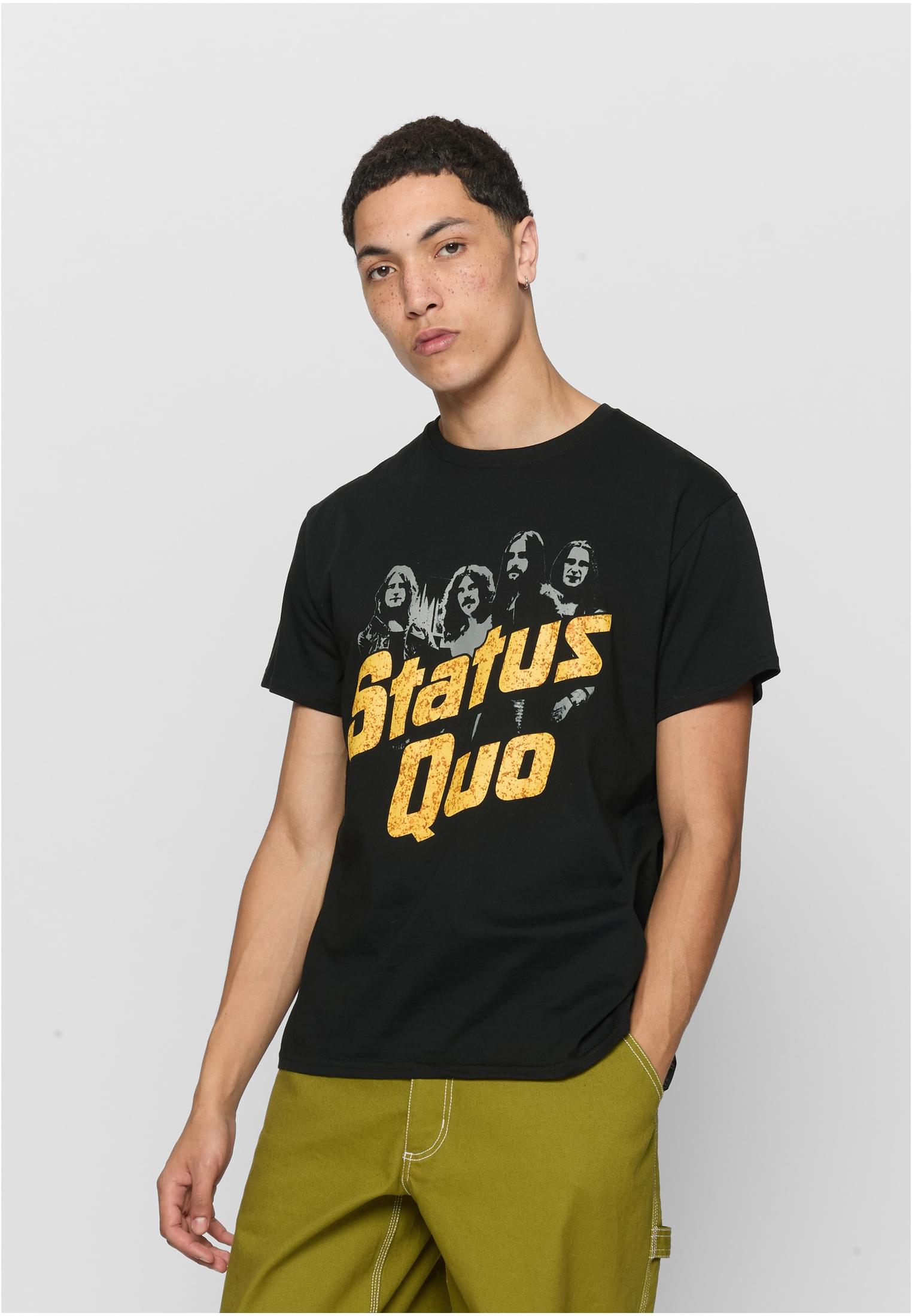 Status Quo Vintage Tee black XXL - workoutbrands.com