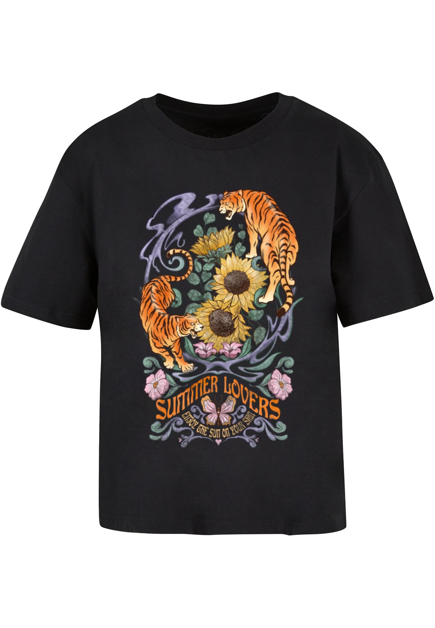 Summer Lovers Tee black XXL - workoutbrands.com