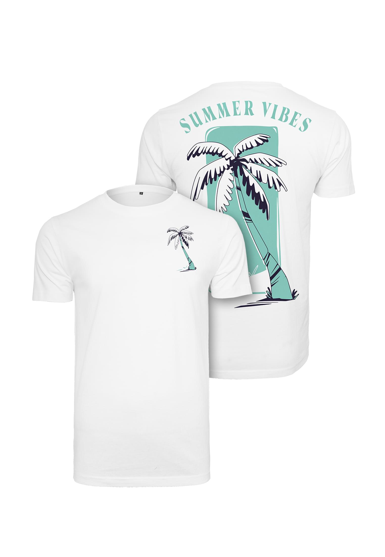 Summer Vibes Tee white XXL - workoutbrands.com