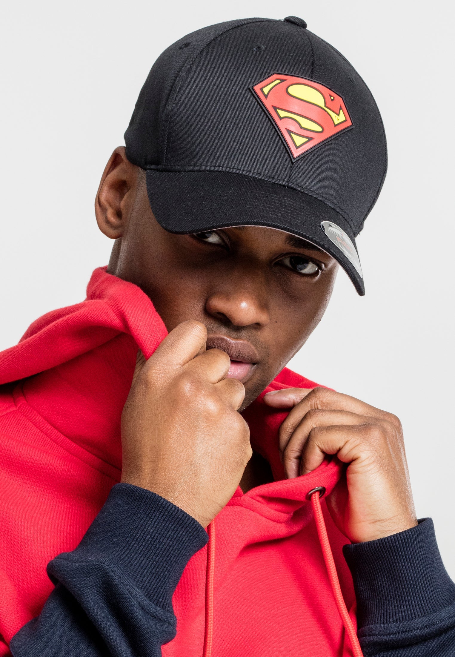 Superman Flexfit Cap Youth - workoutbrands.com