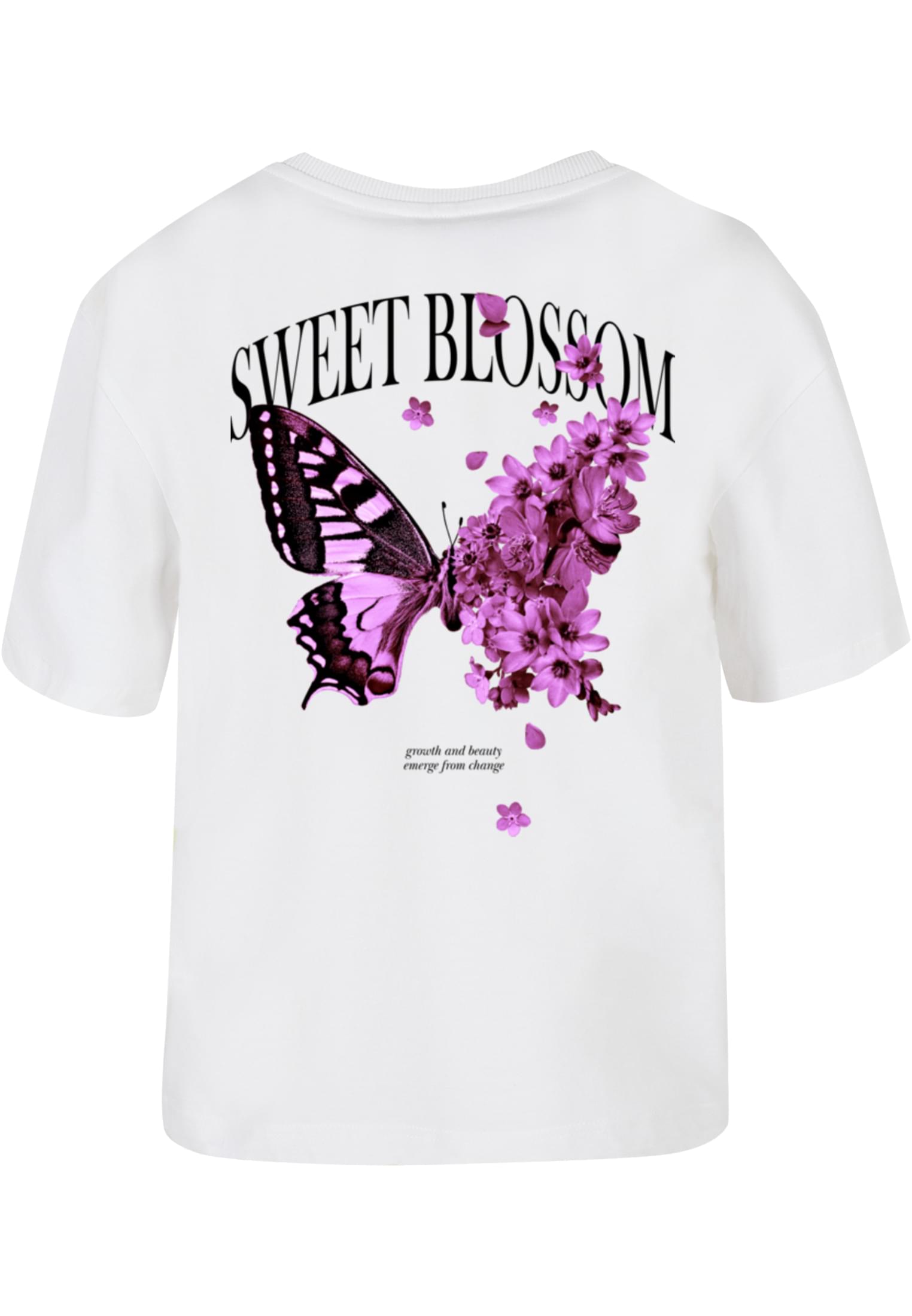 Sweet Blossom And Beauty Tee white XXL - workoutbrands.com