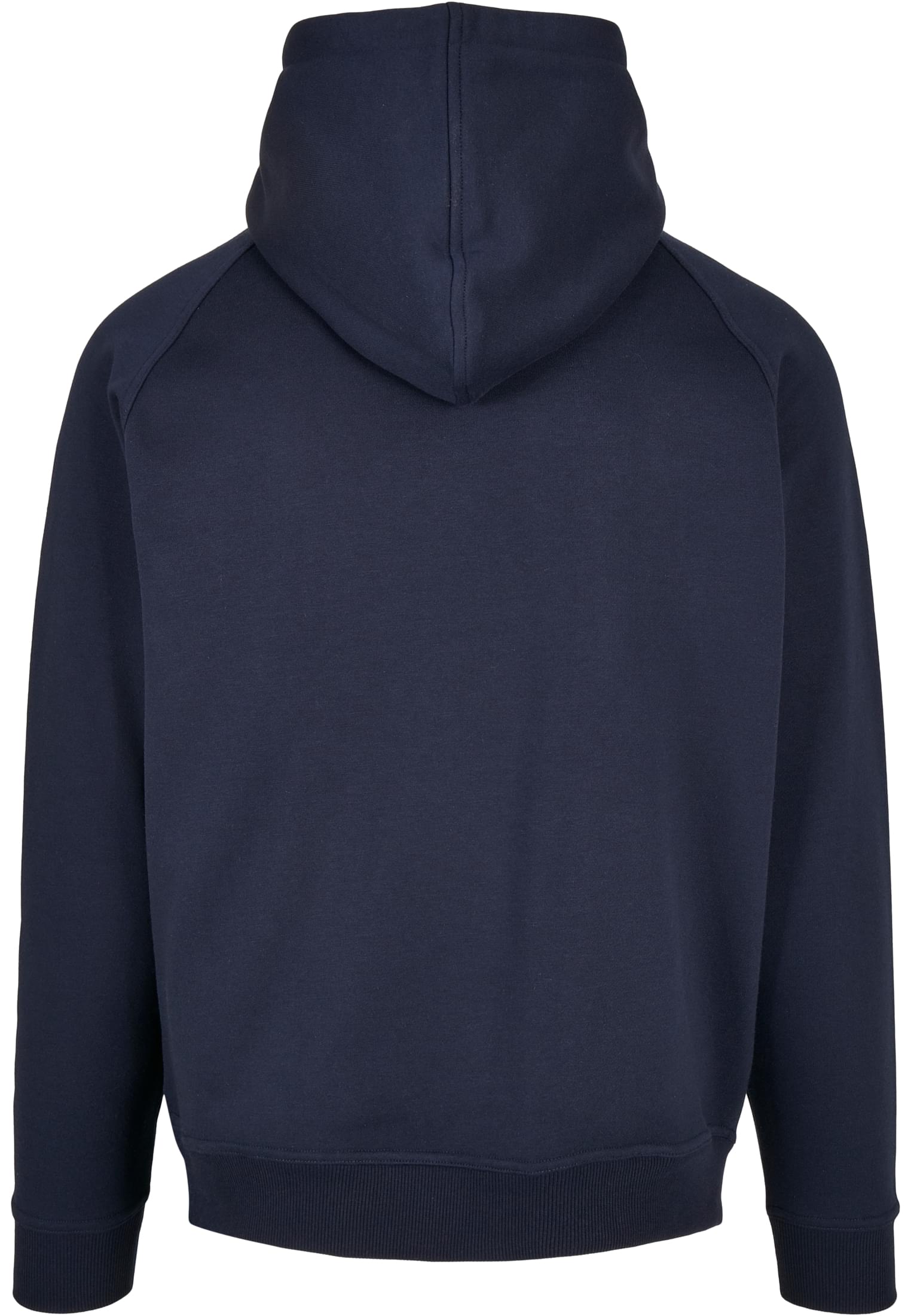 Herr-luvtröjan UC Blank Hoody sedd bakifrån.