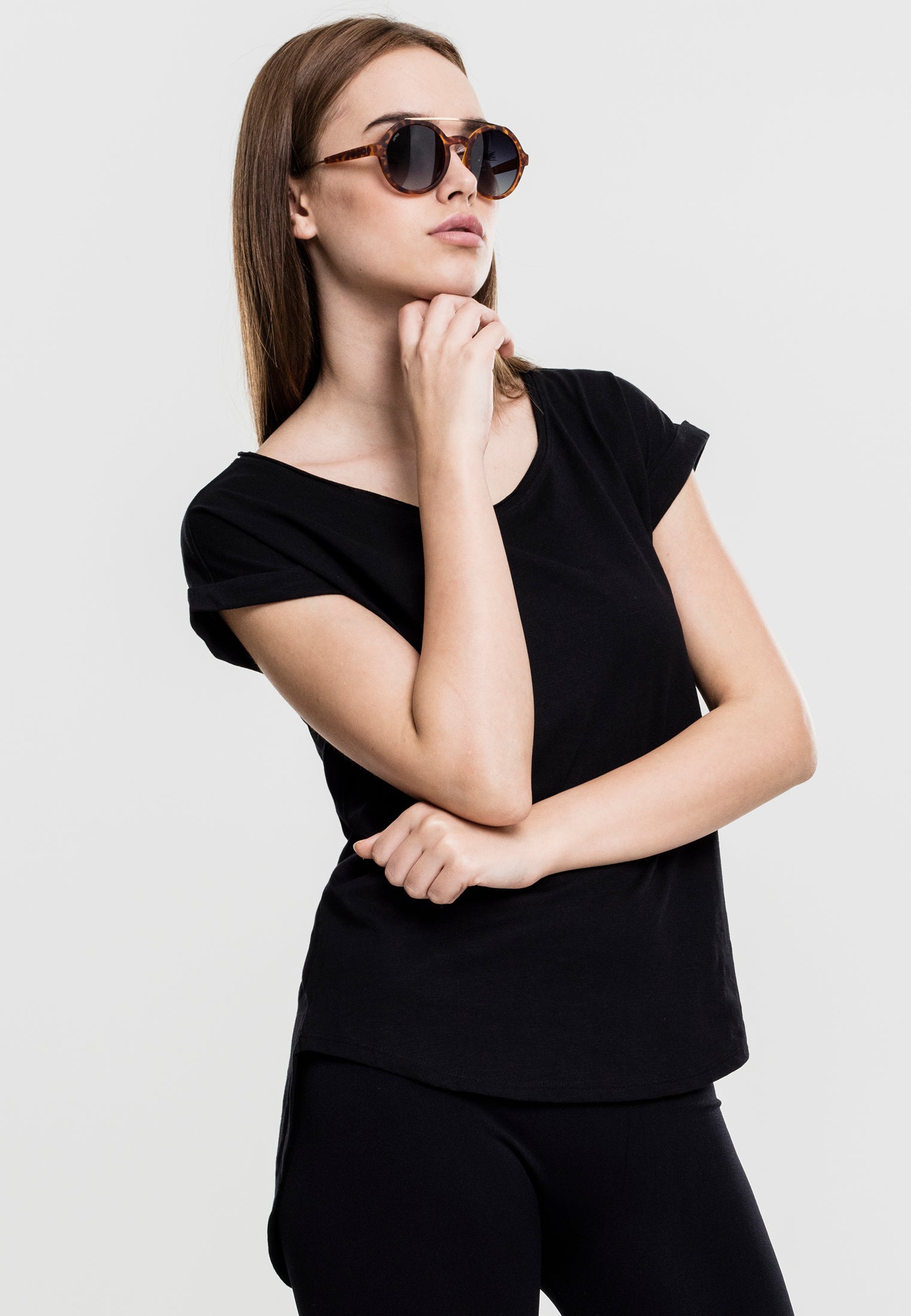 Tričko UC Long Back Shaped Slub