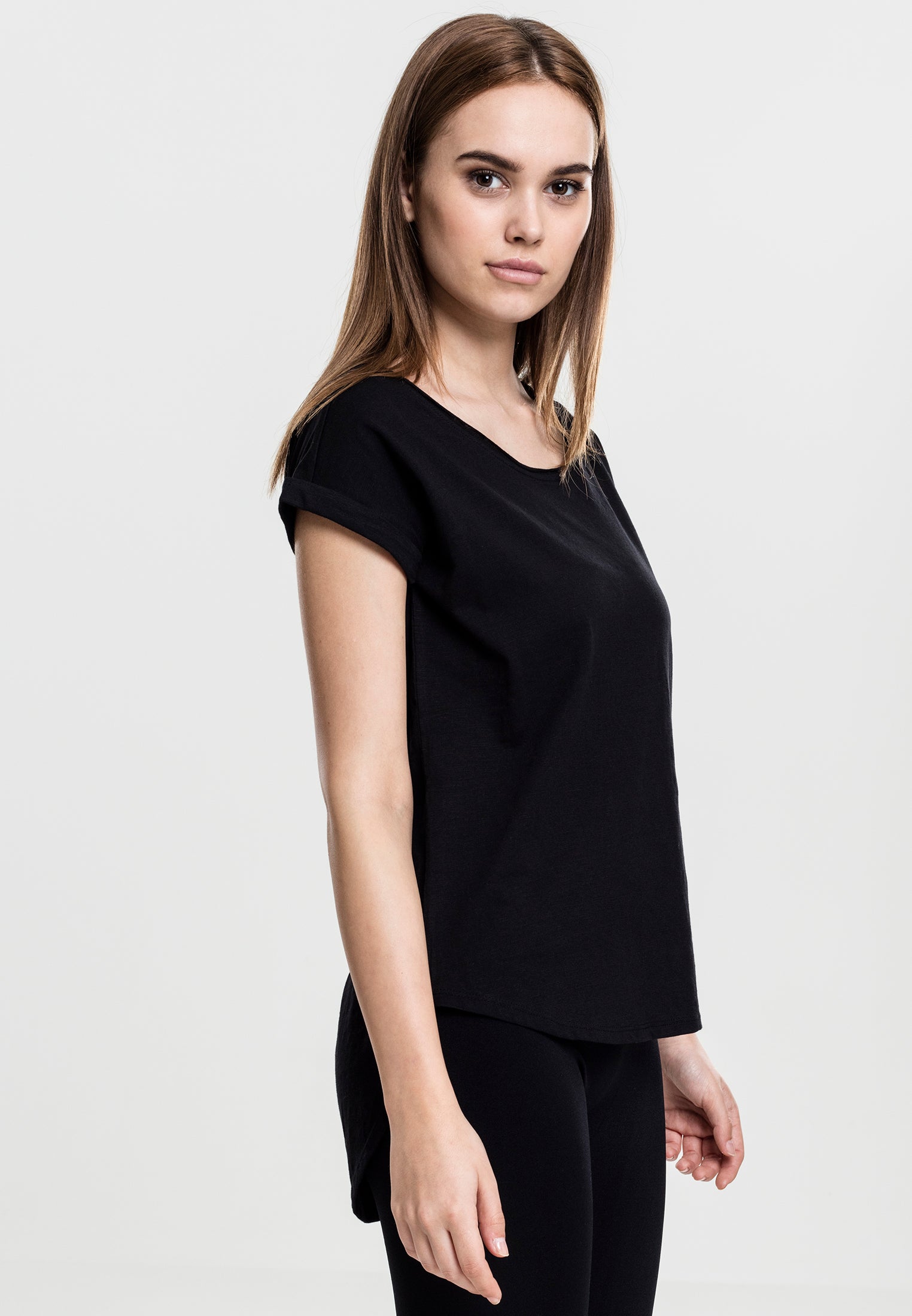 Tričko UC Long Back Shaped Slub