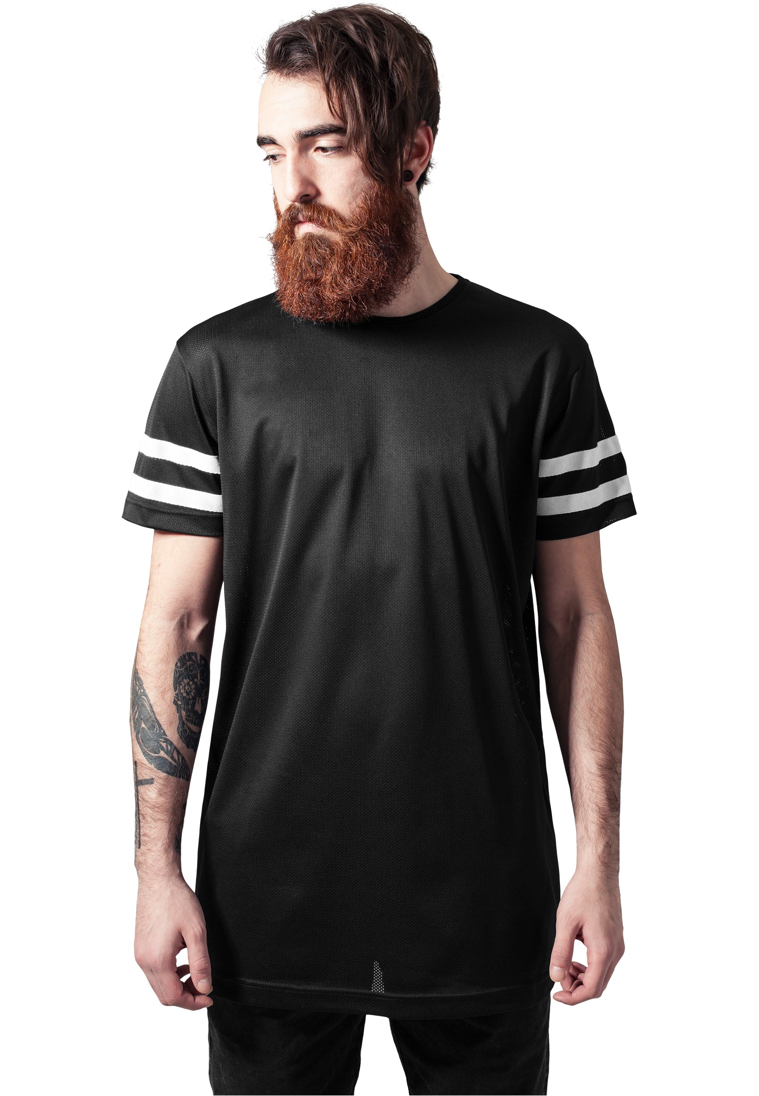 UC Stripe Mesh Tee