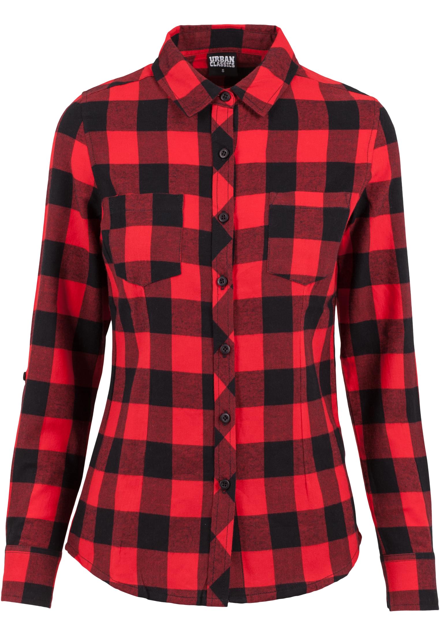 UC Turnup Checked Flanell Shirt