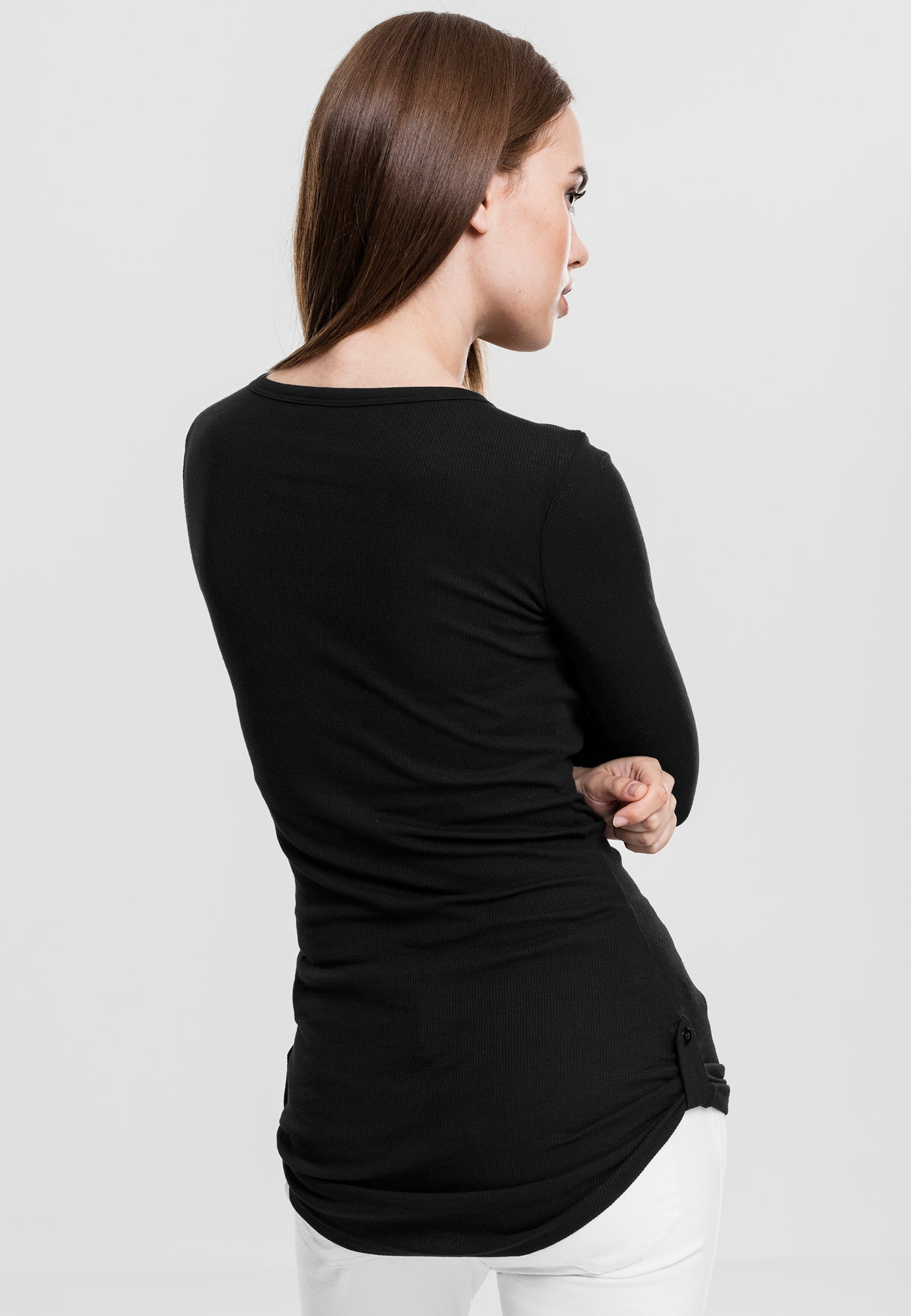 Kapesní tričko UC s dlouhým žebrem