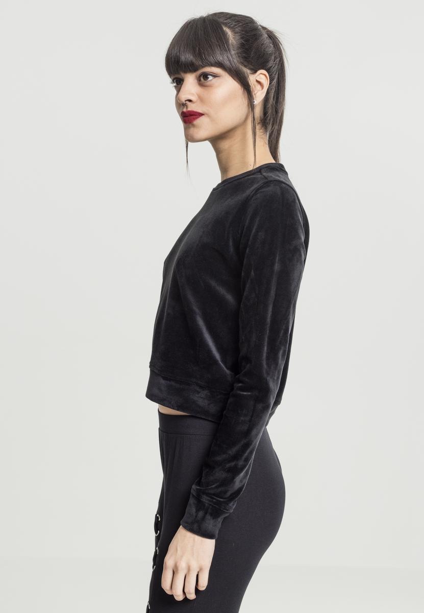 Maglia corta in velluto UC