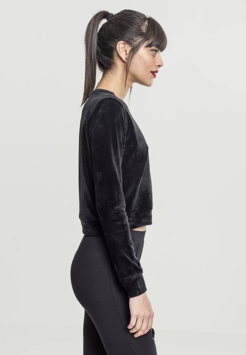 Maglia corta in velluto UC