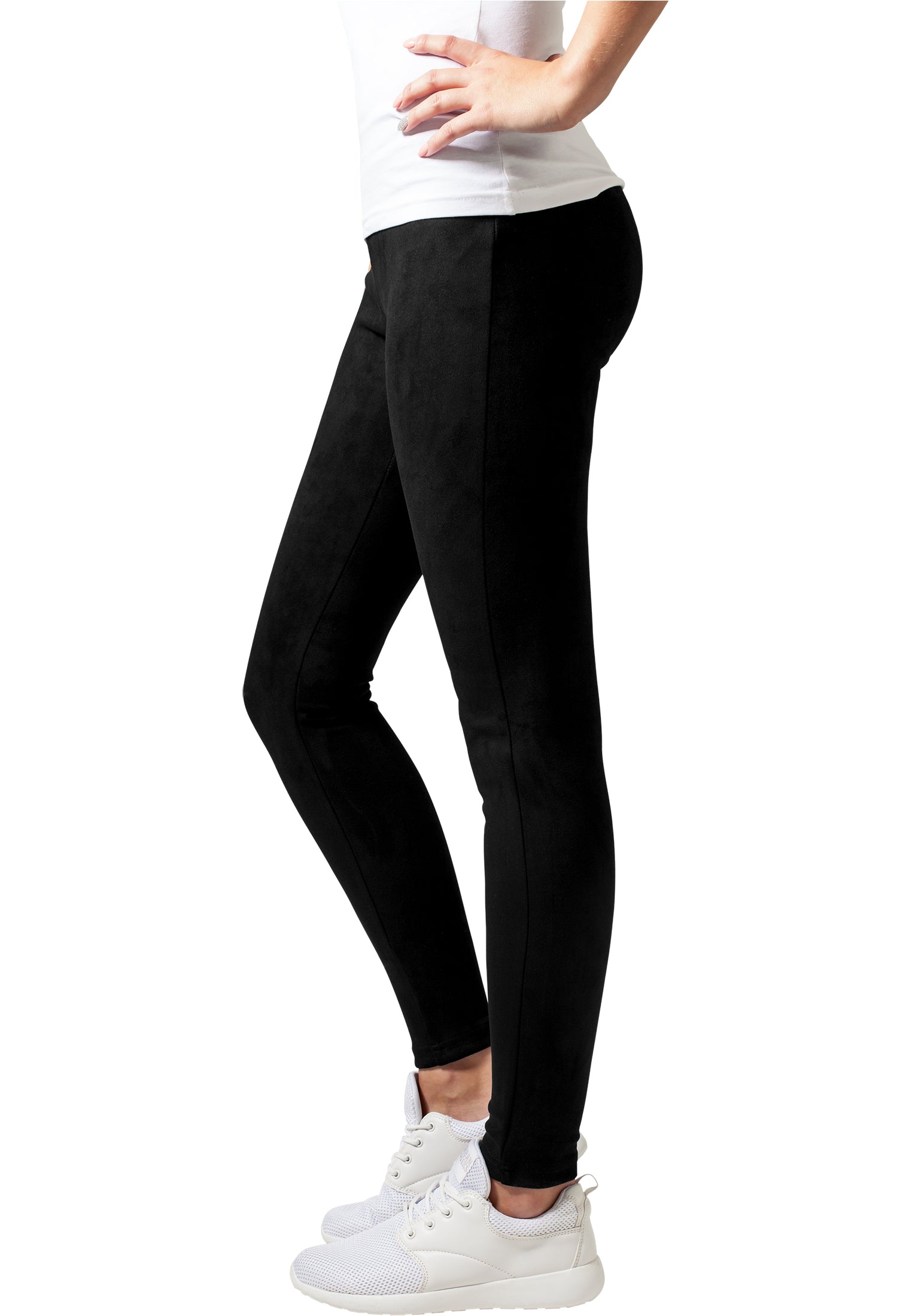 UC Imitation Suede Leggings