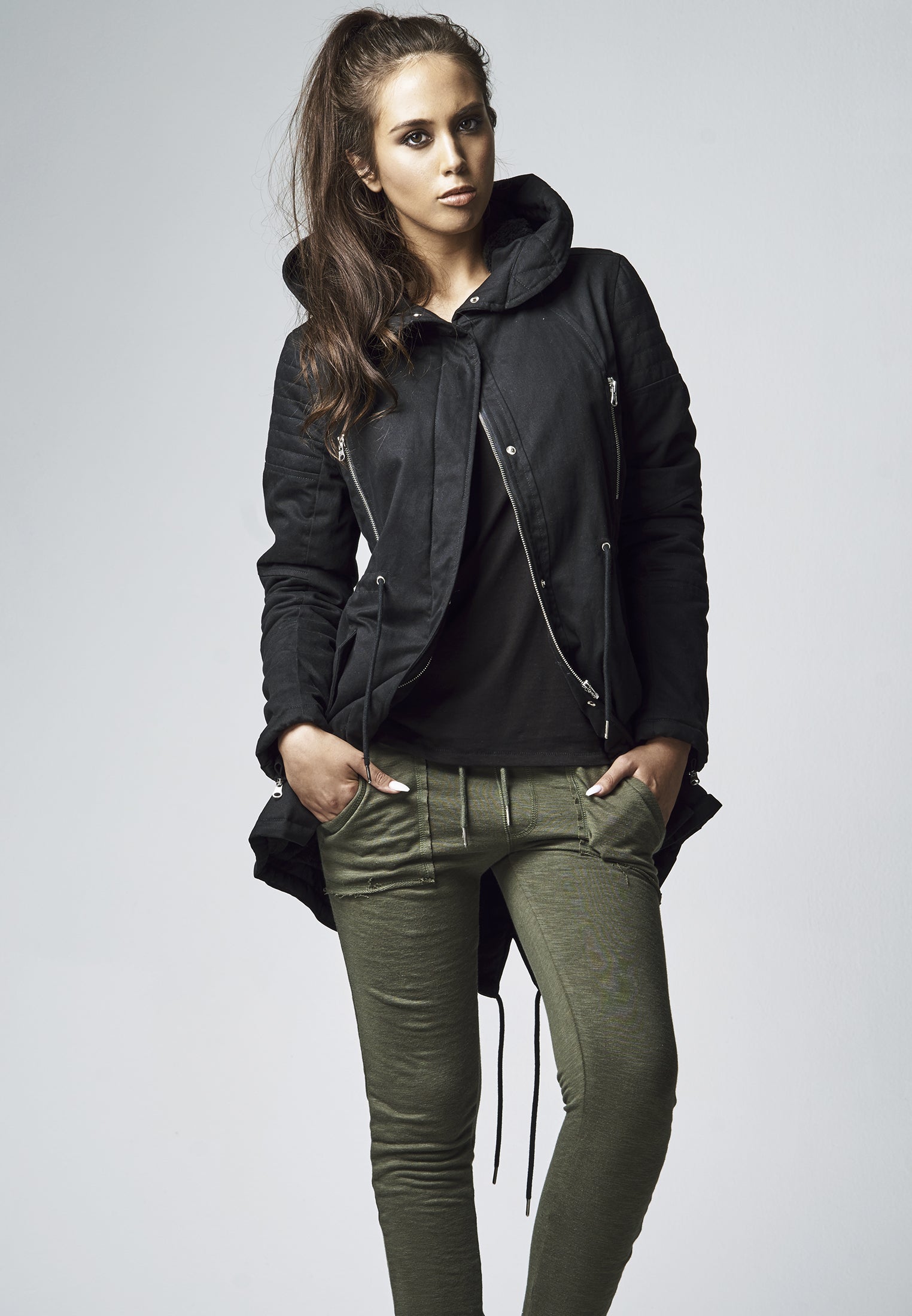 UC Sherpa Lined Cotton Parka